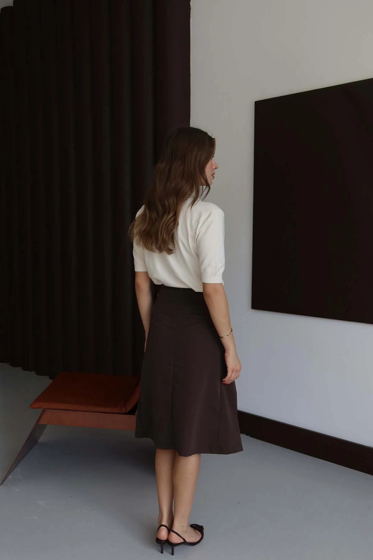 Korsman Flarlı Kısa Kazak