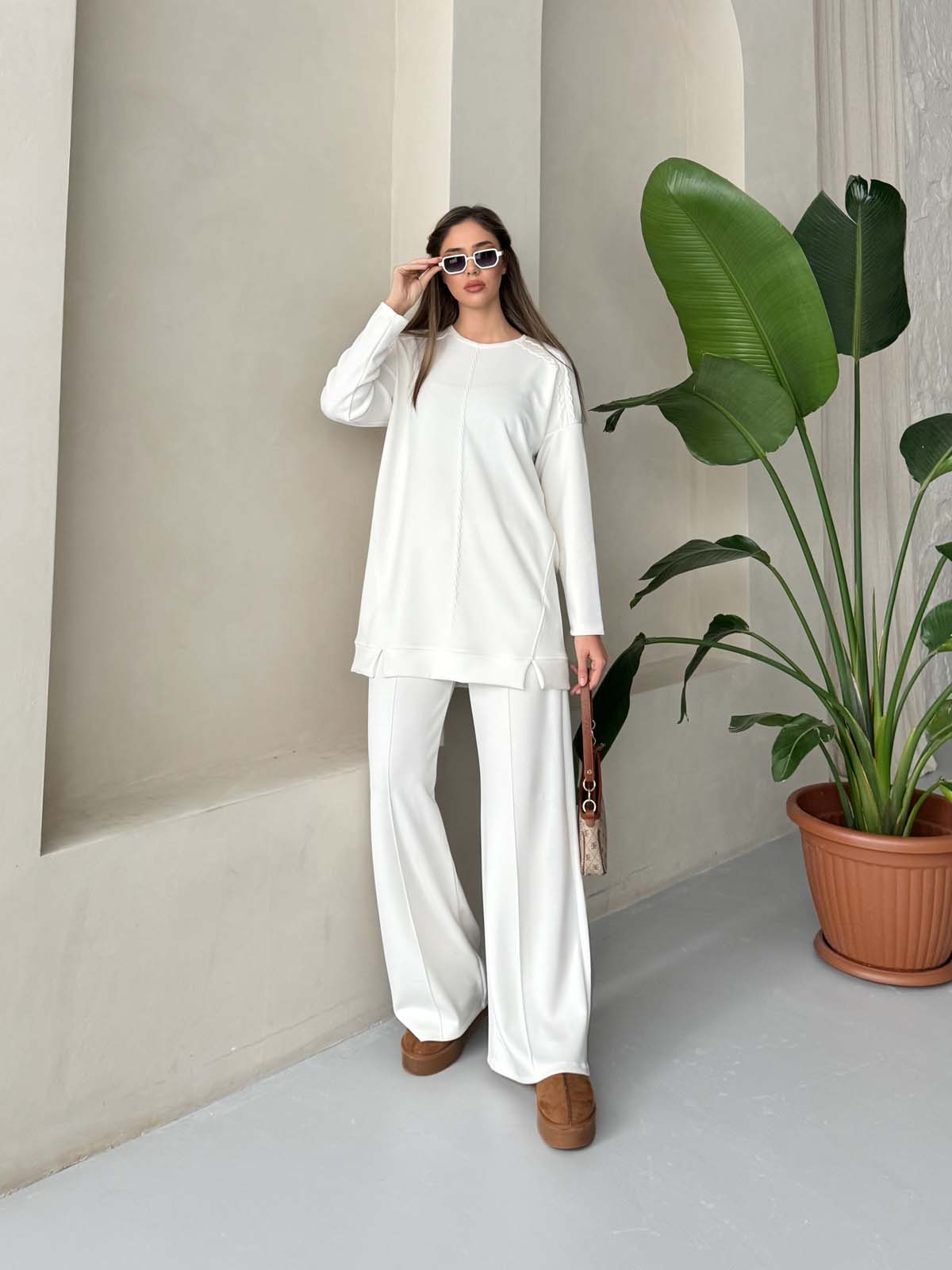 Tunik   Ön Ortası  Dikişili