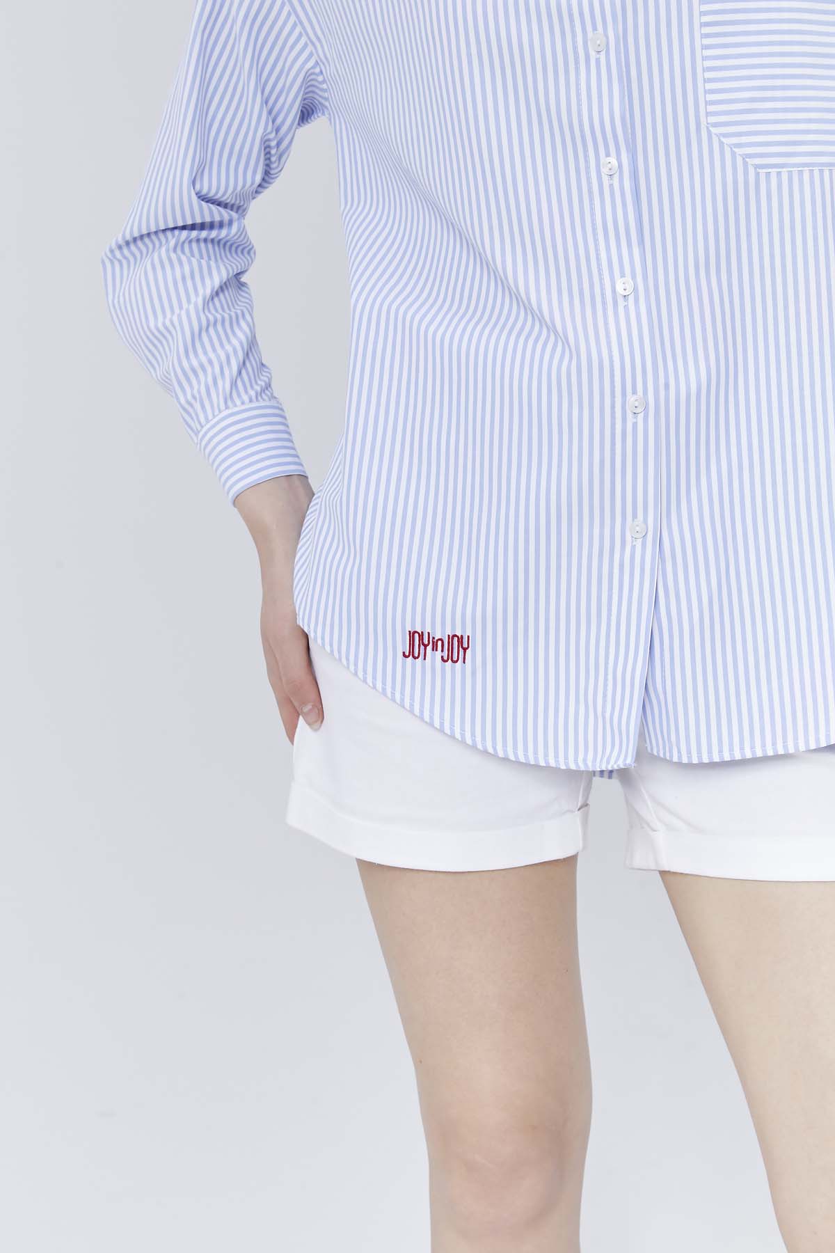 Joy in  Joy  Nakışlı  Gömlek