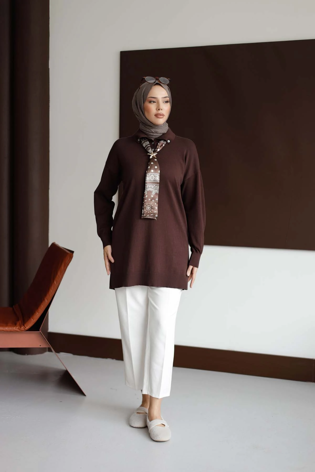 Korsman Flarlı Tunik