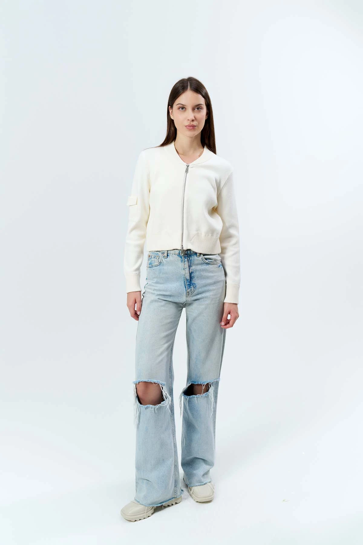 Korsman Bomber Fermuarlı Ceket