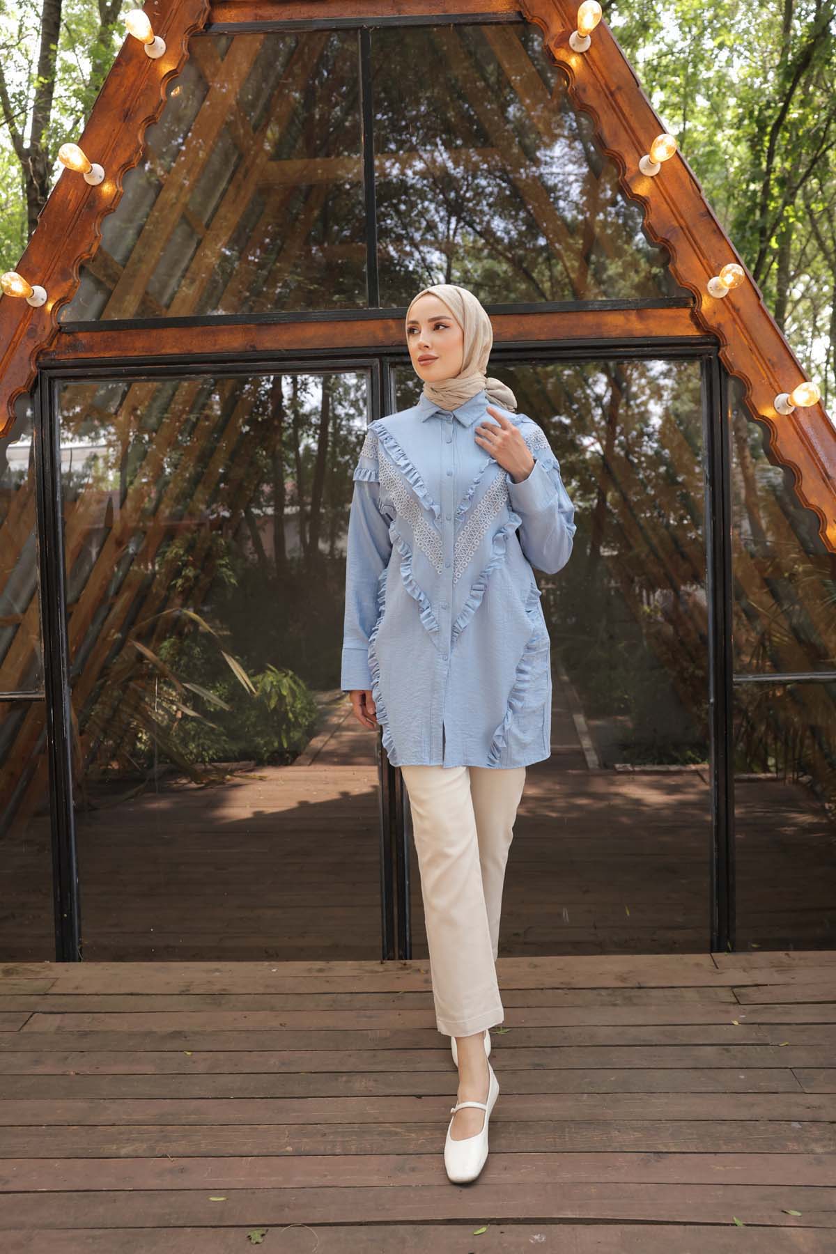 Fırfırlı  Gömlek