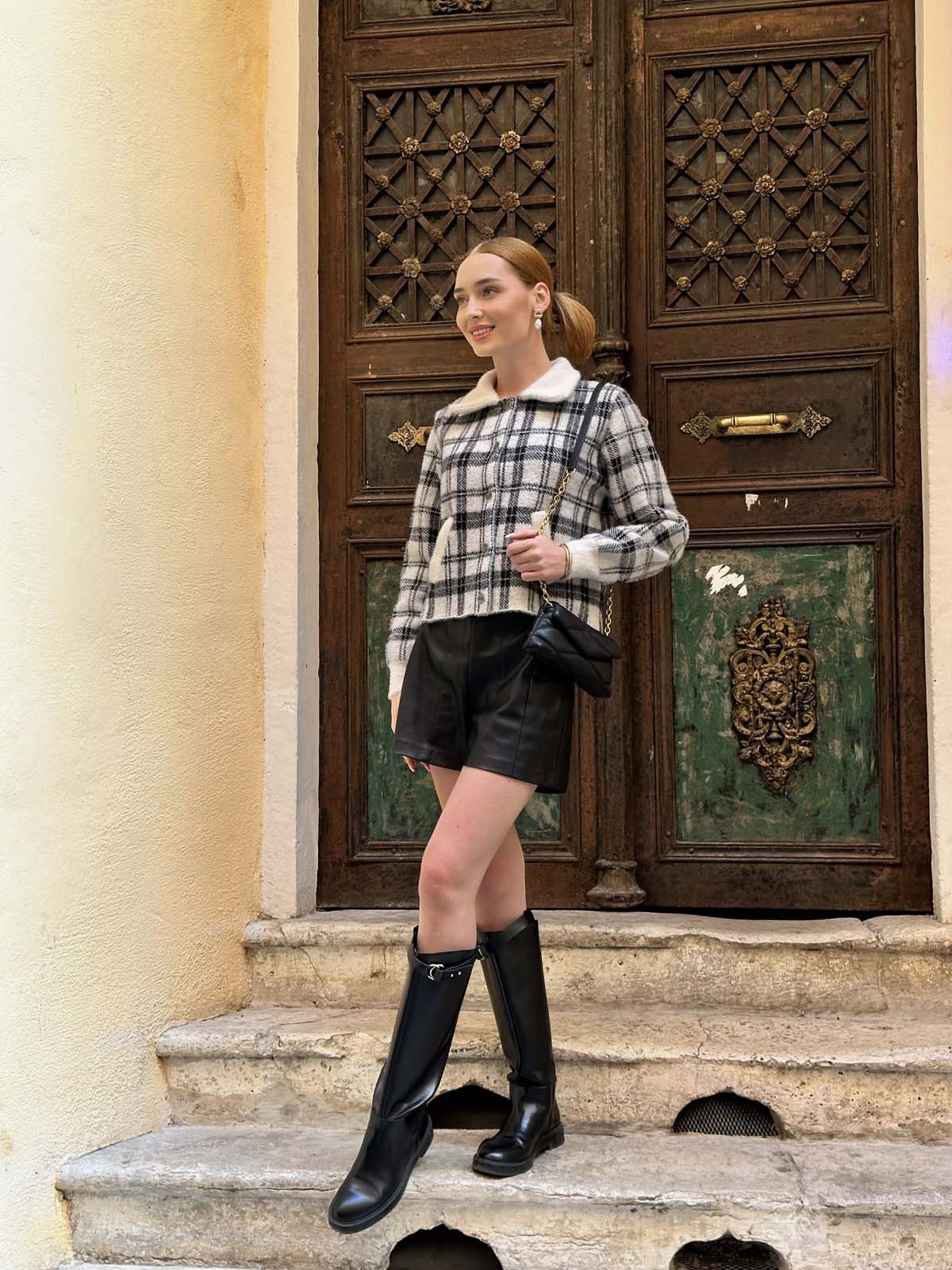 Angora Kareli Cepli Mont