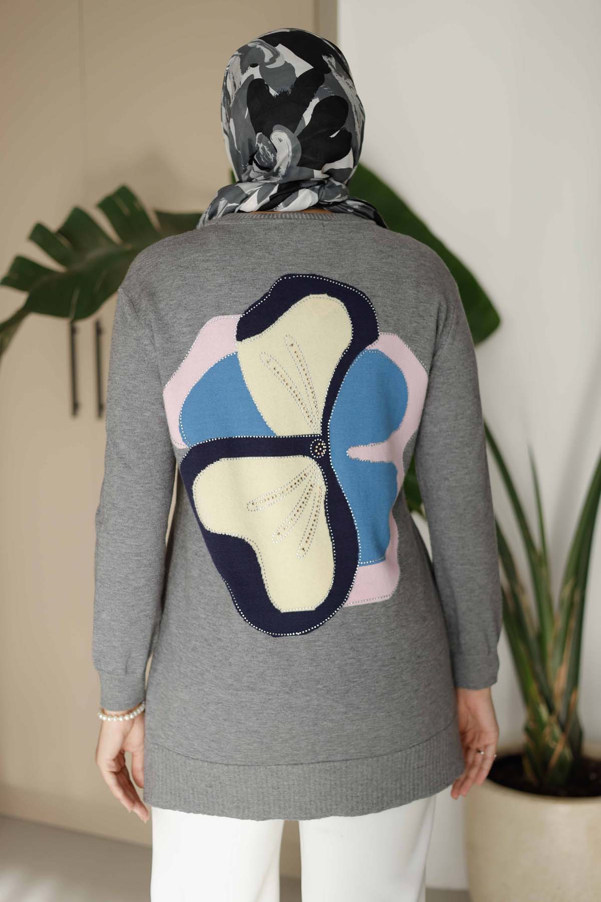 Korspan Nakışlı Tunik