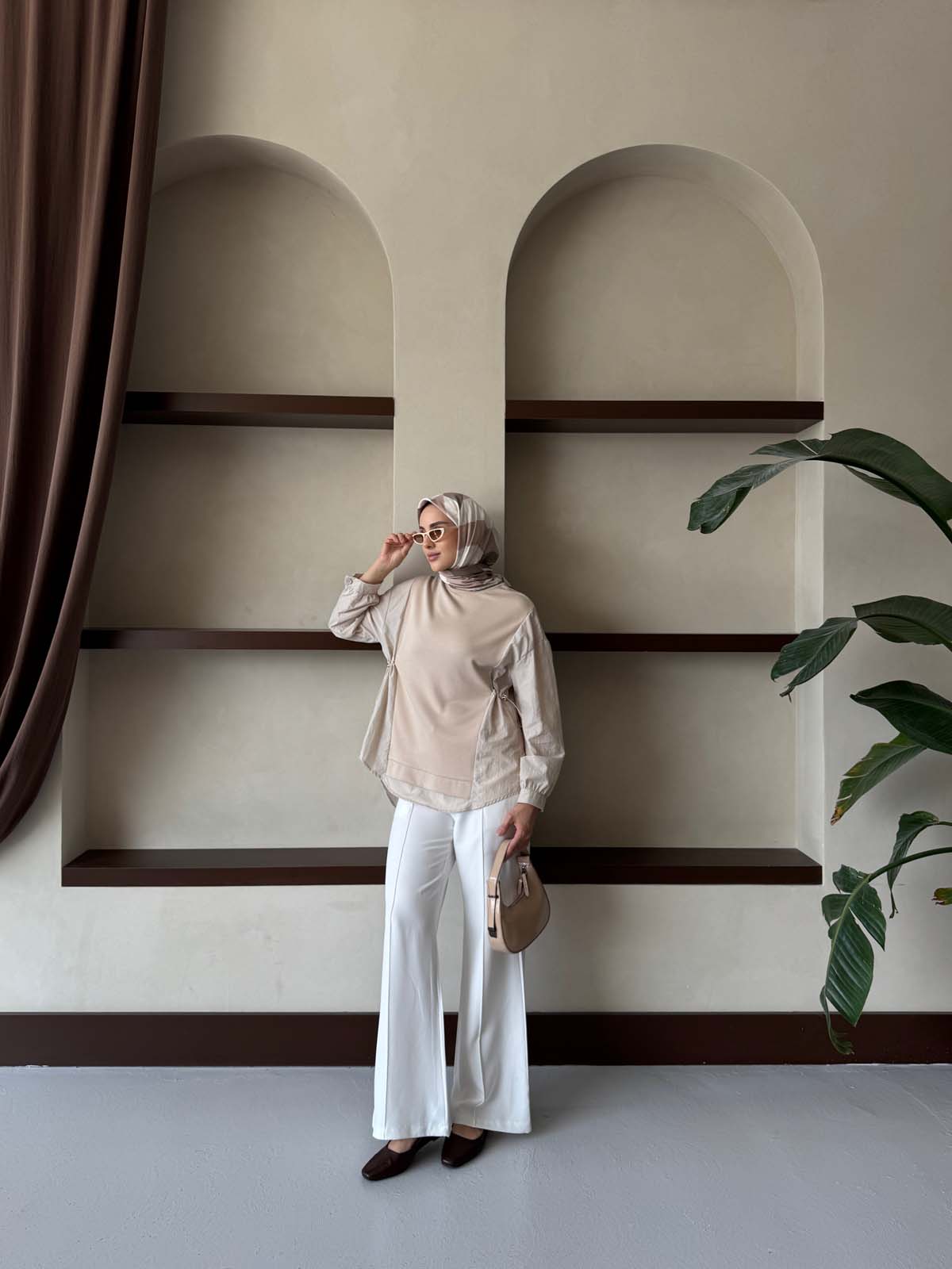 Paraşüt  Garnili  Tunik