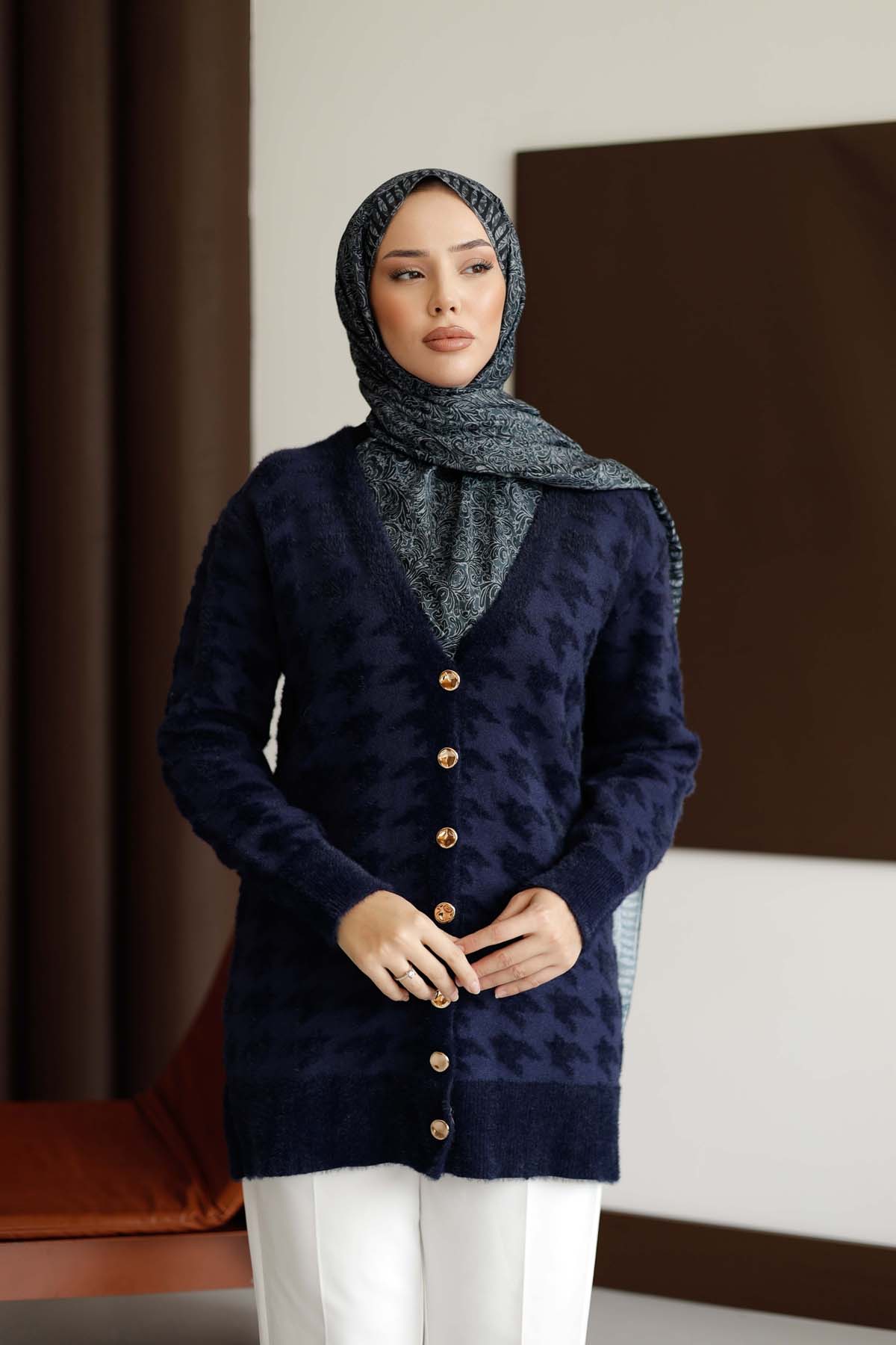 Korsman Angora Detaylı Ceket