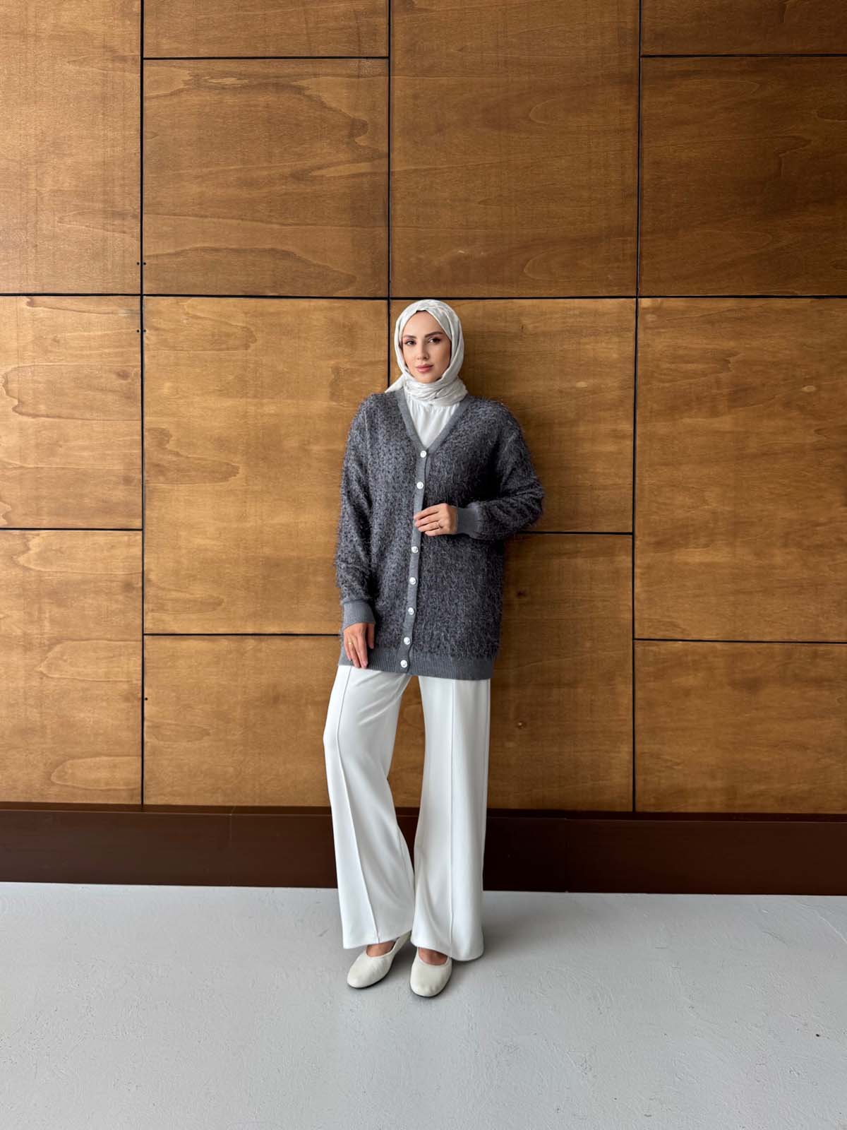 Korsman Ponpon Sakal Ceket