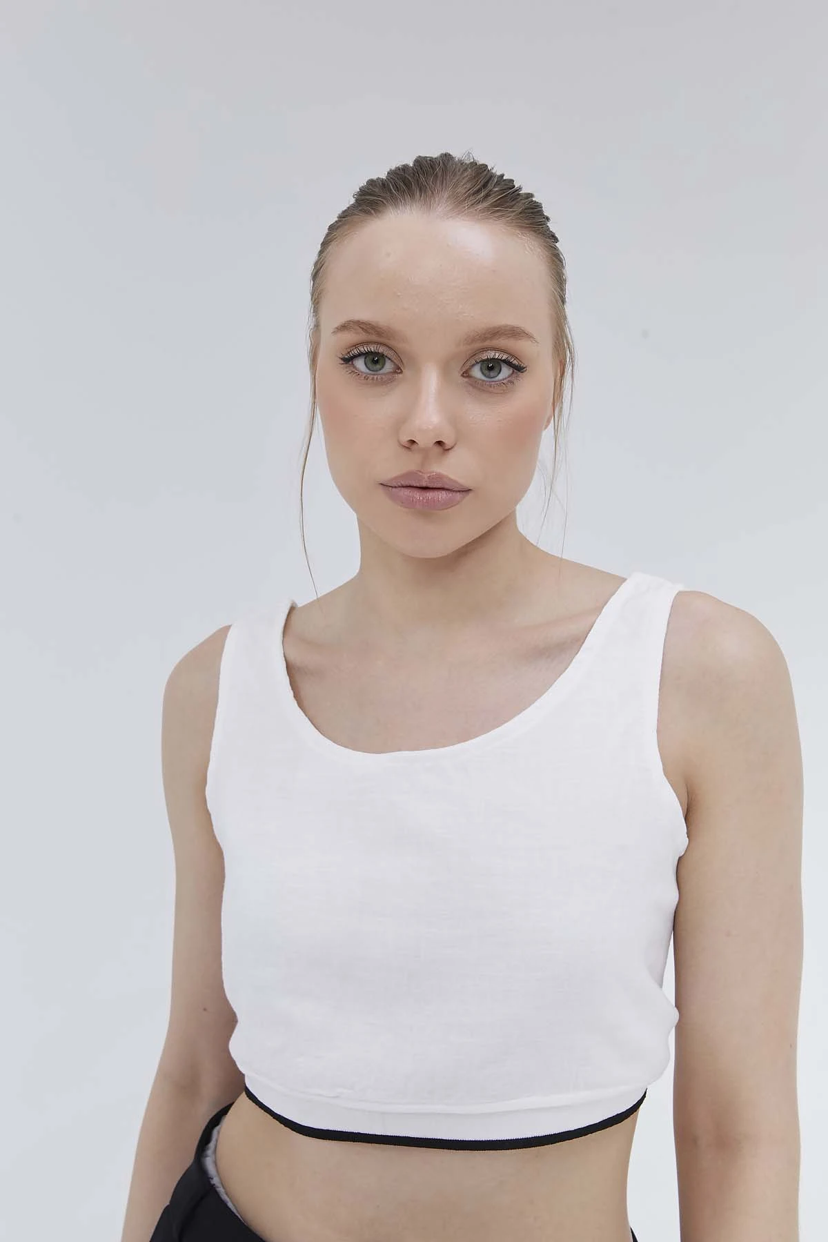 Kısa Crop Bluz Atlet