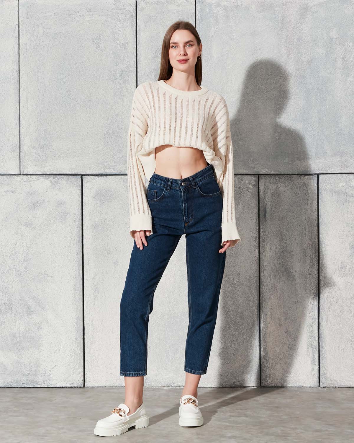 Atlamalı Salaş Kısa Kazak