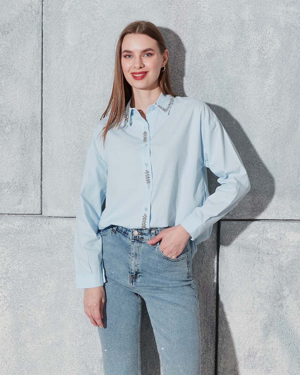 Beyoğlu Poplin Gömlek