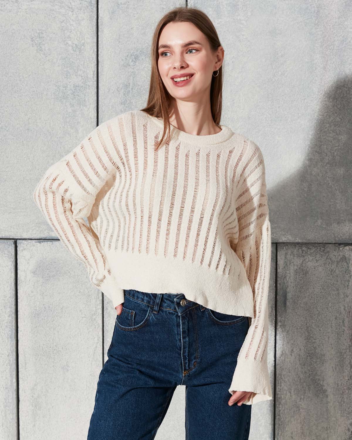 Atlamalı Salaş Kısa Kazak