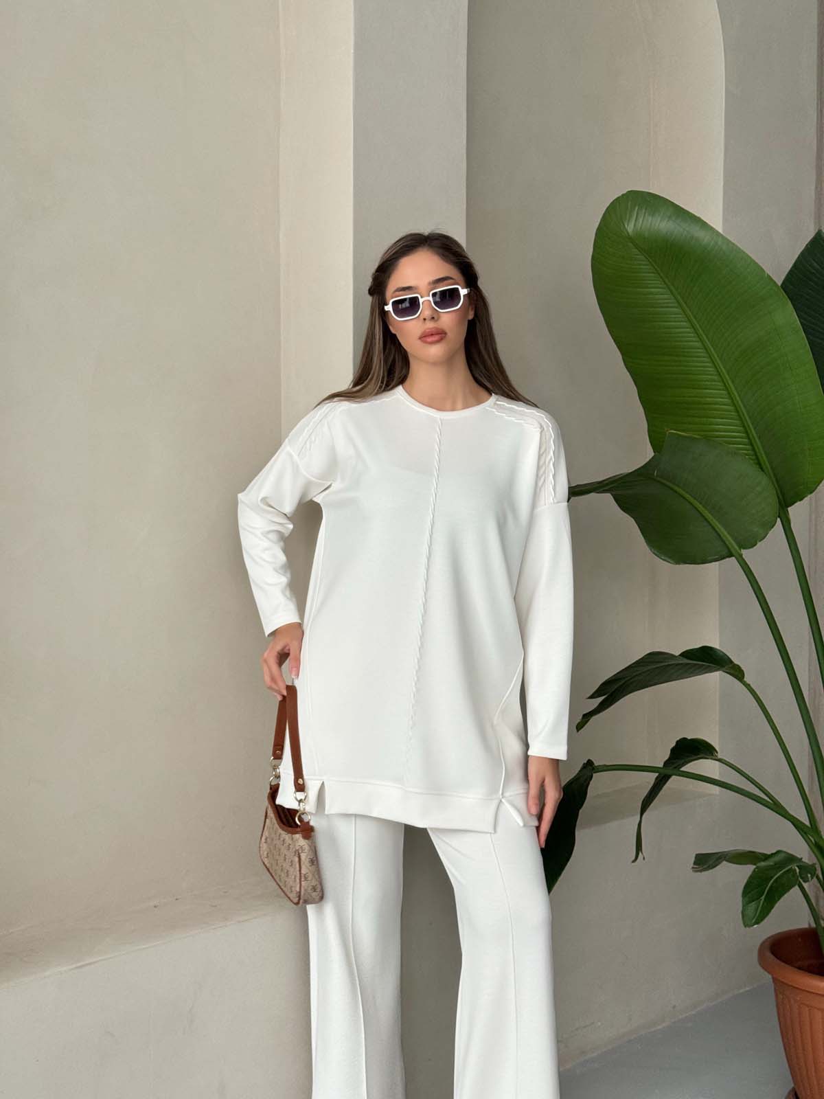 Tunik   Ön Ortası  Dikişili