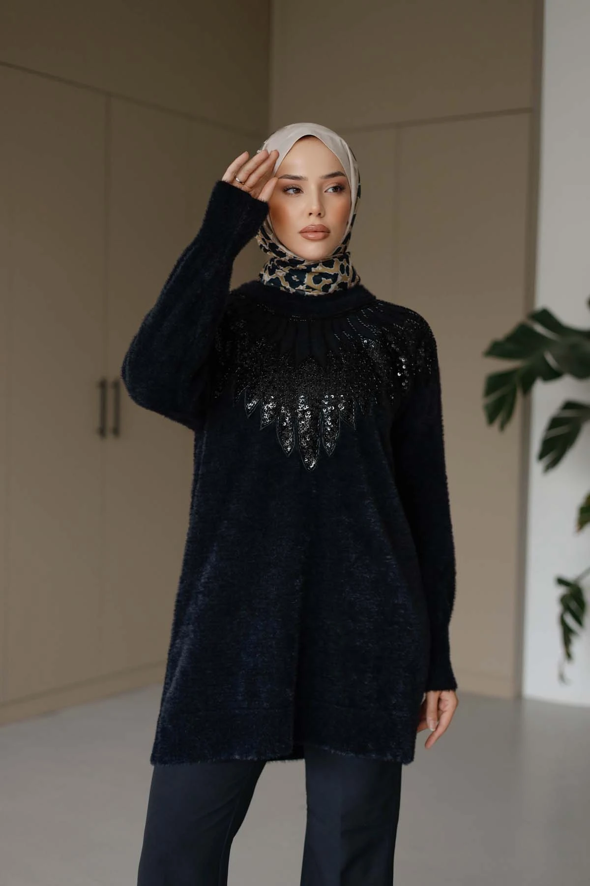 Angora Oversize Tunik
