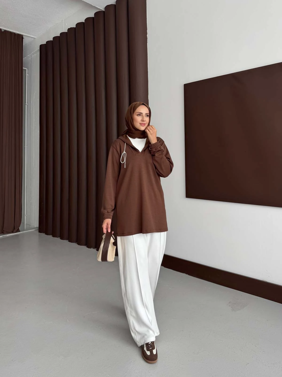 Yumuşak Dokulu Günlük Sweat