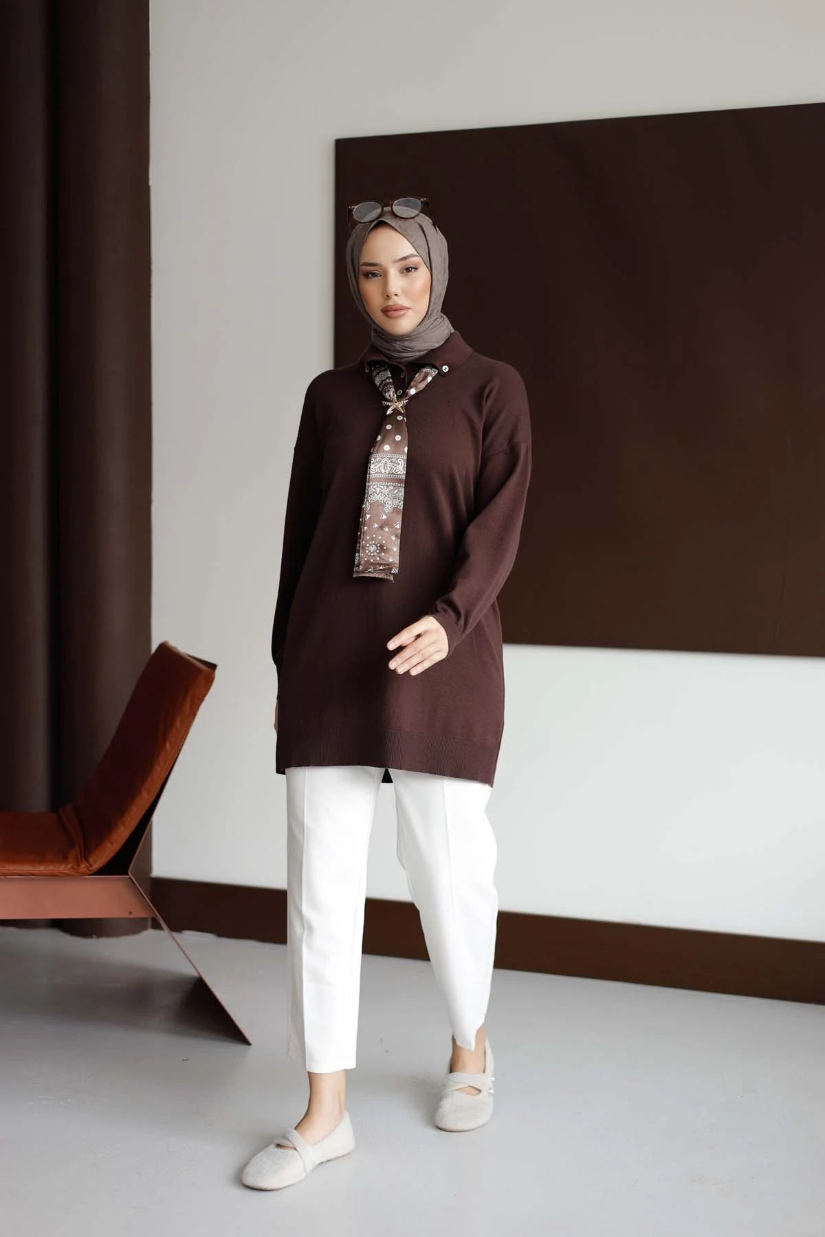 Korsman Flarlı Tunik