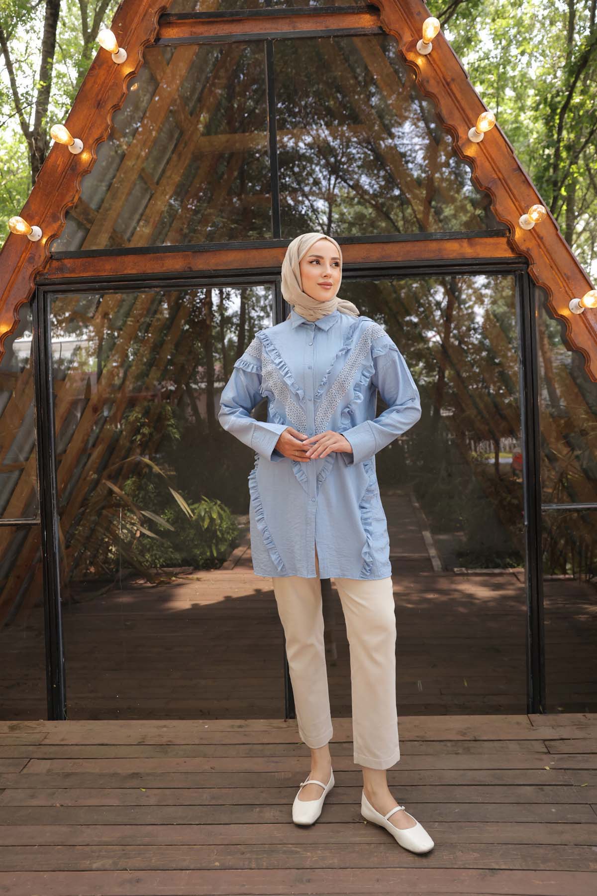 Fırfırlı  Gömlek