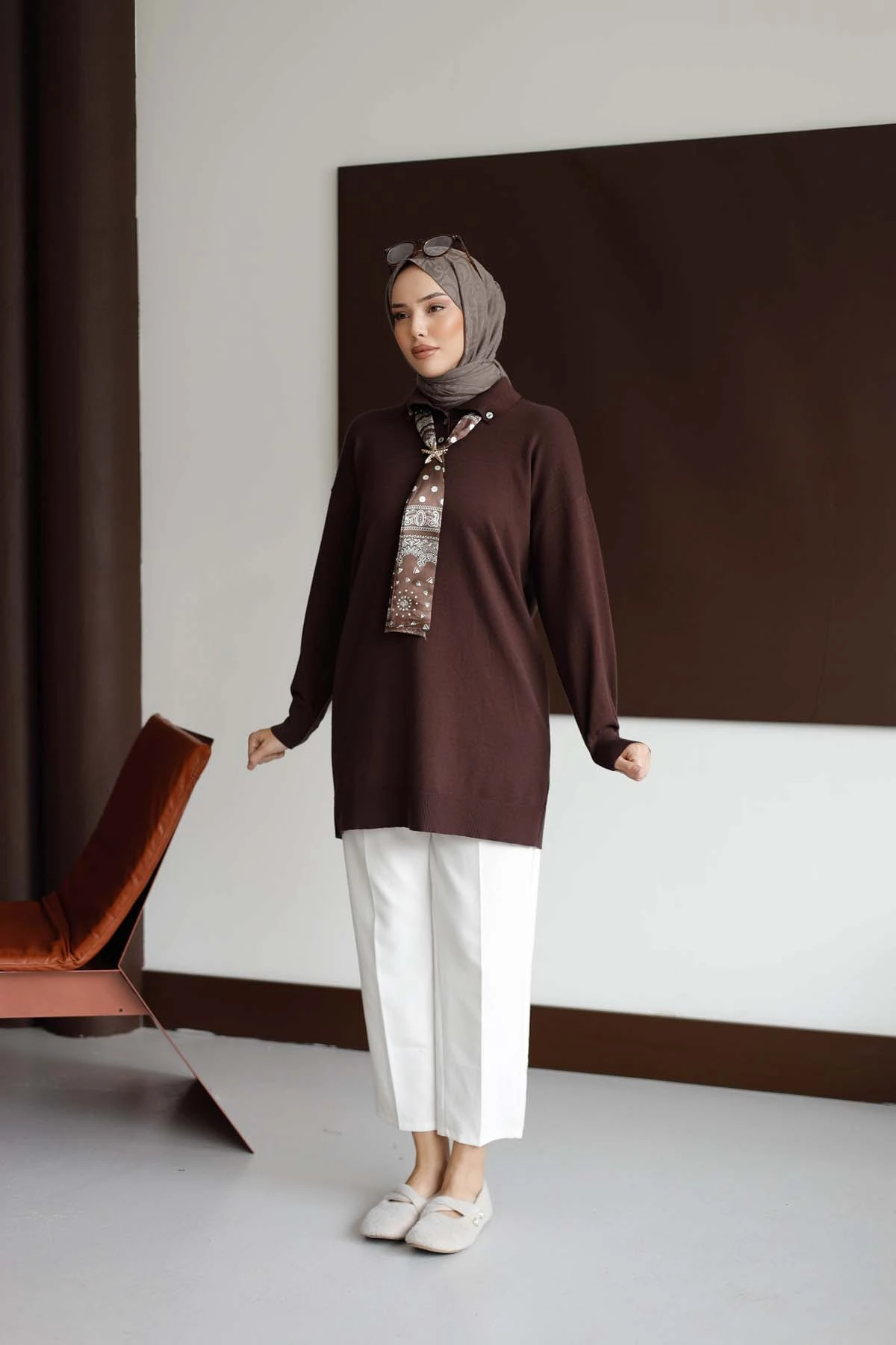 Korsman Flarlı Tunik