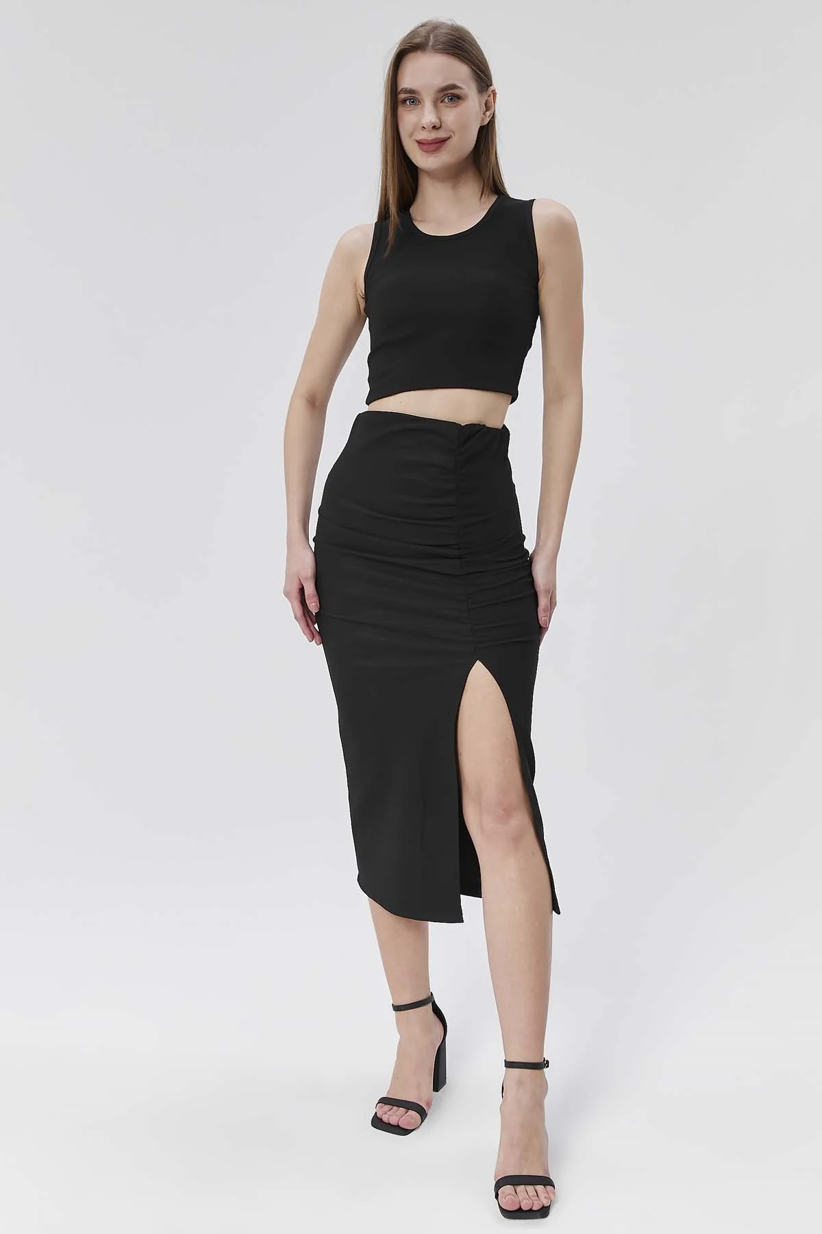 Ottoman Crop Bluz Atlet