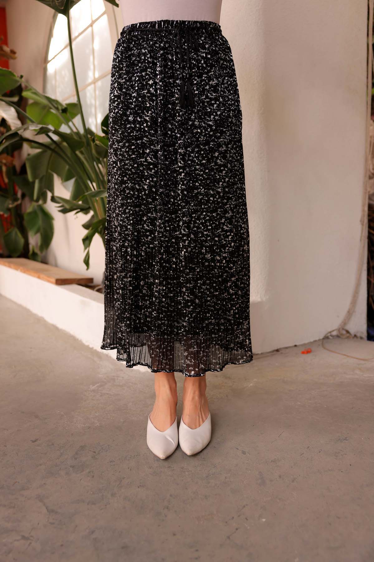 Fırça Desen Varak Etek