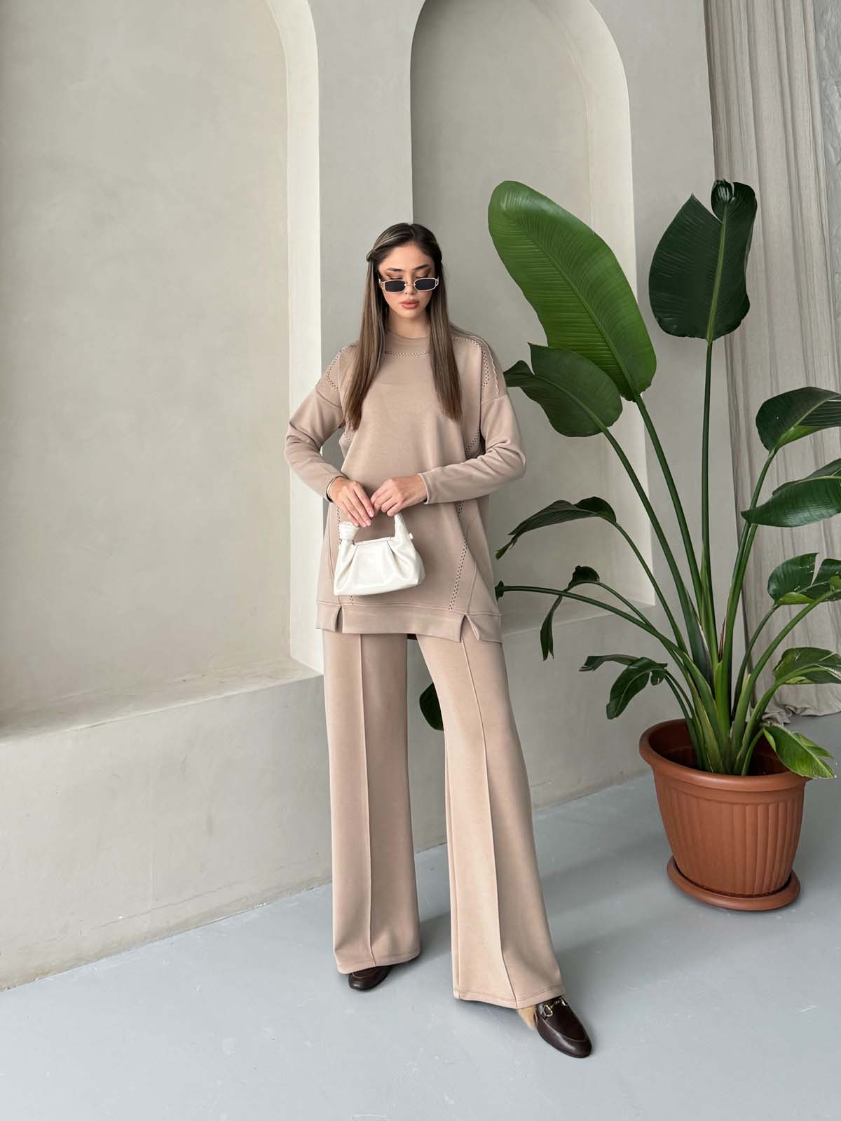 Tunik  Yanı  Dikişli