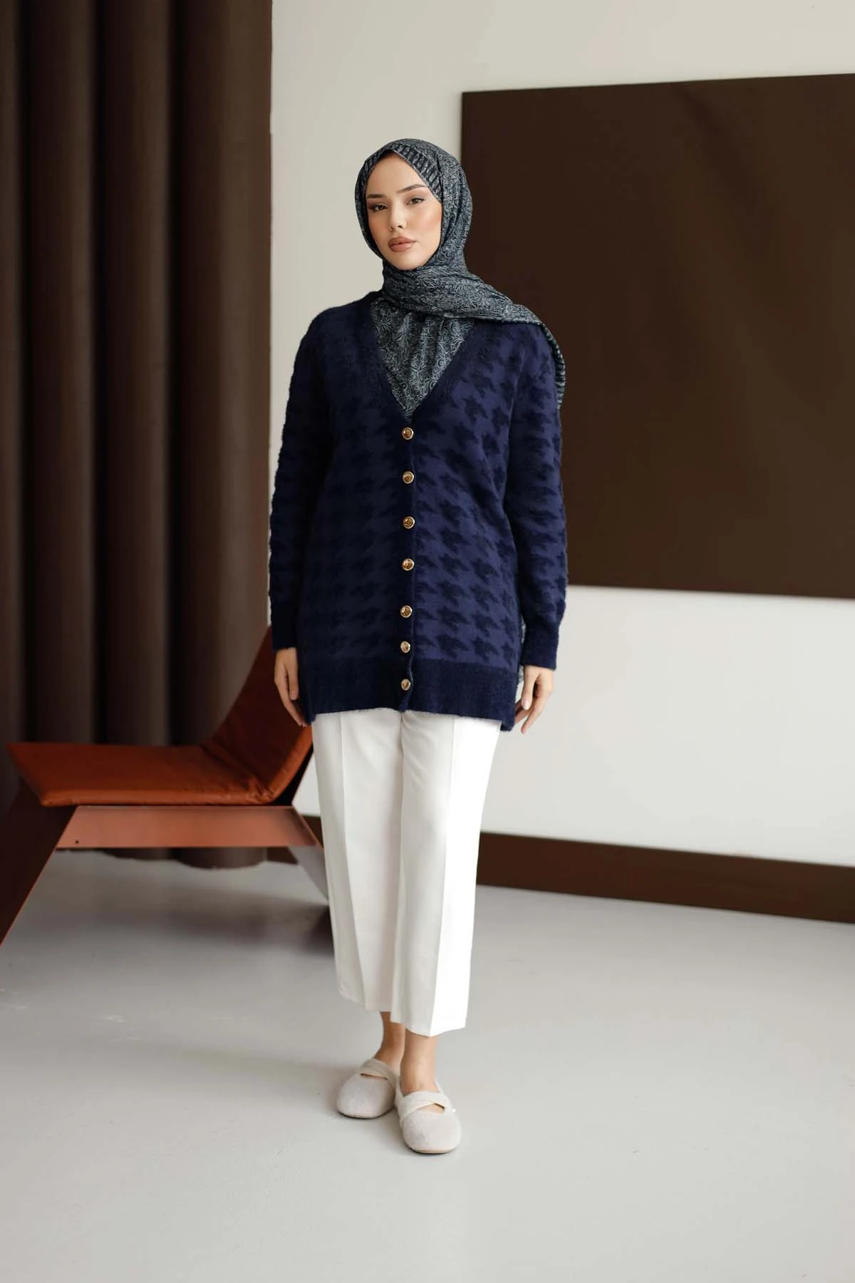 Korsman Angora Detaylı Ceket