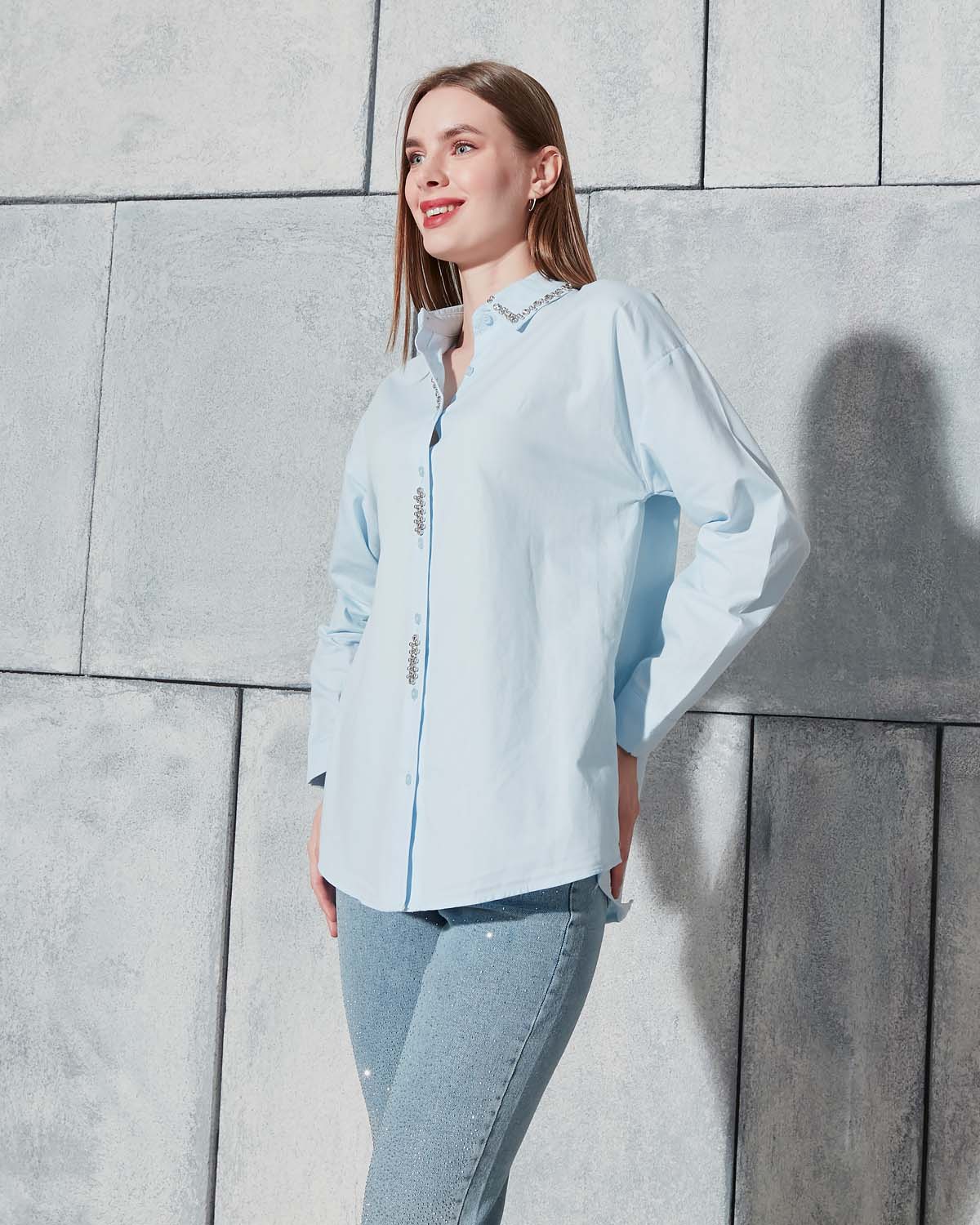 Beyoğlu Poplin Gömlek