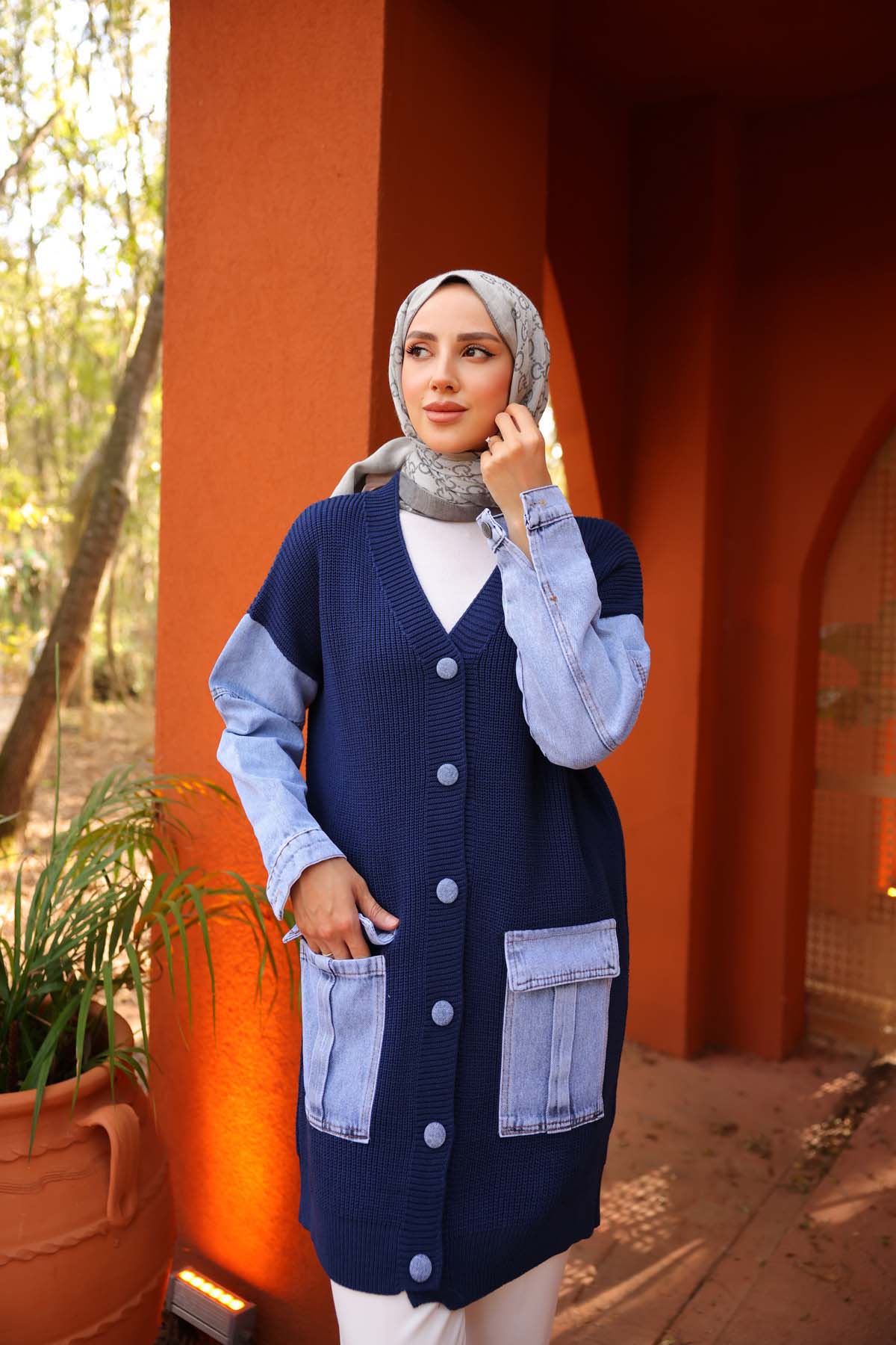 Kotonit KotKollu Kot Cepli Ceket