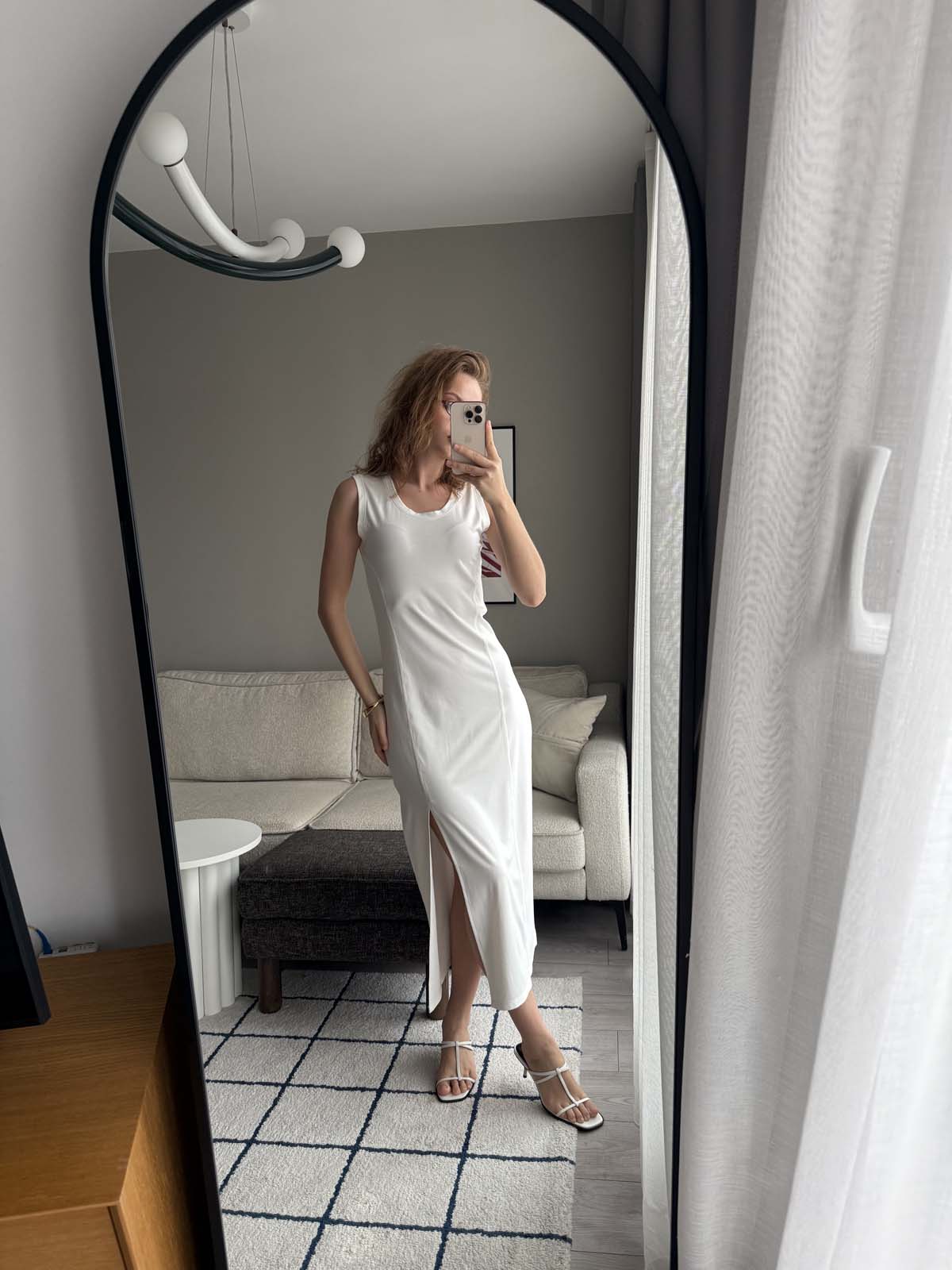 YIRTMAÇLI PENYE ELBİSE