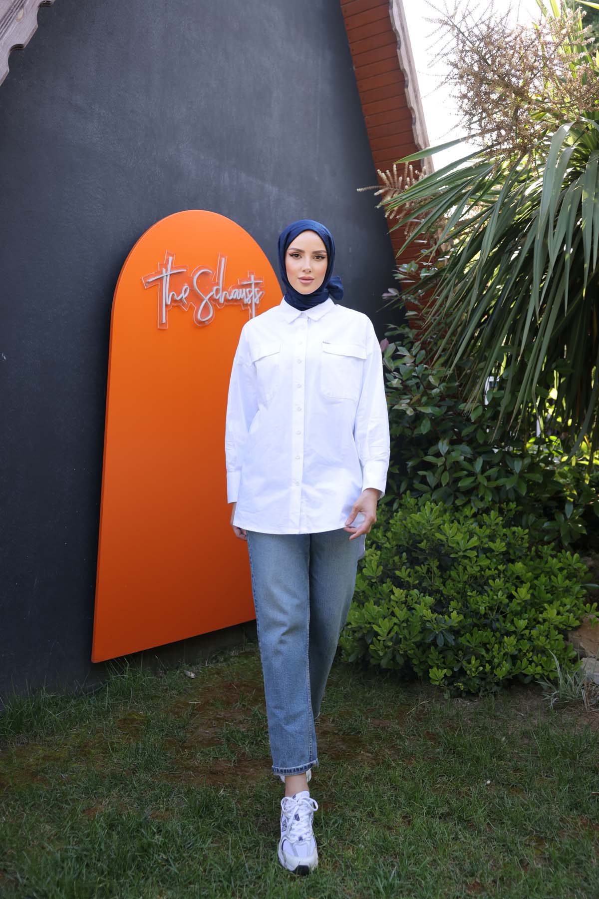 Arkası  Fermuarlı Gömlek