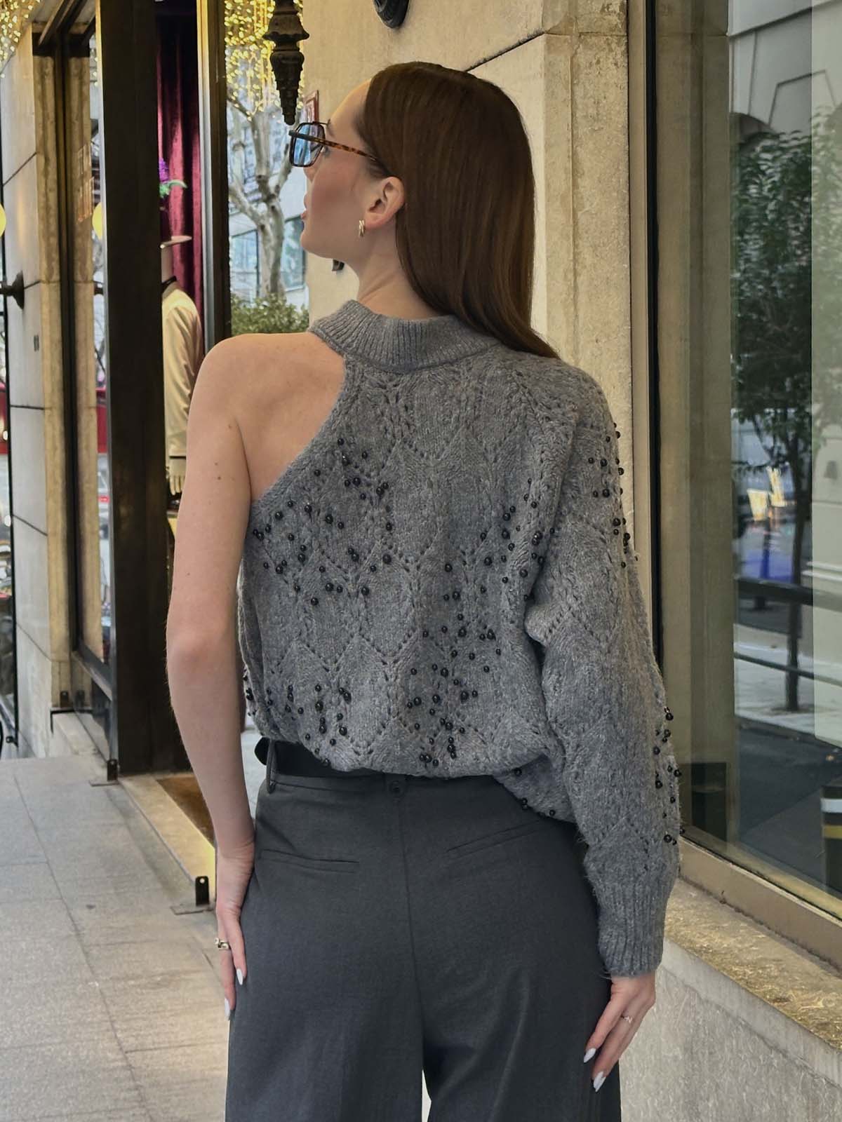 Şardon Omuz Detaylı Kazak