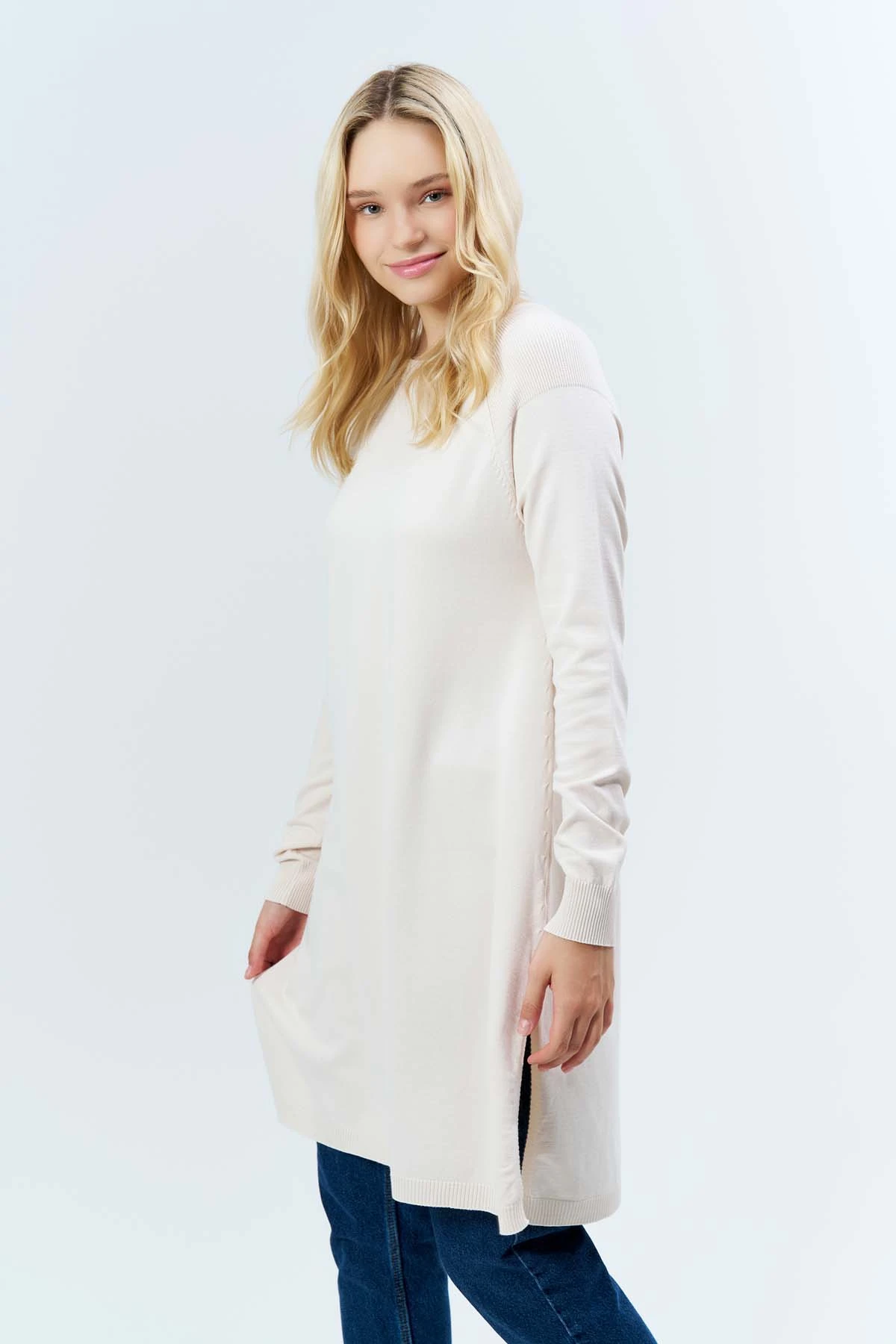 Merserize Reglan Kol Tunik