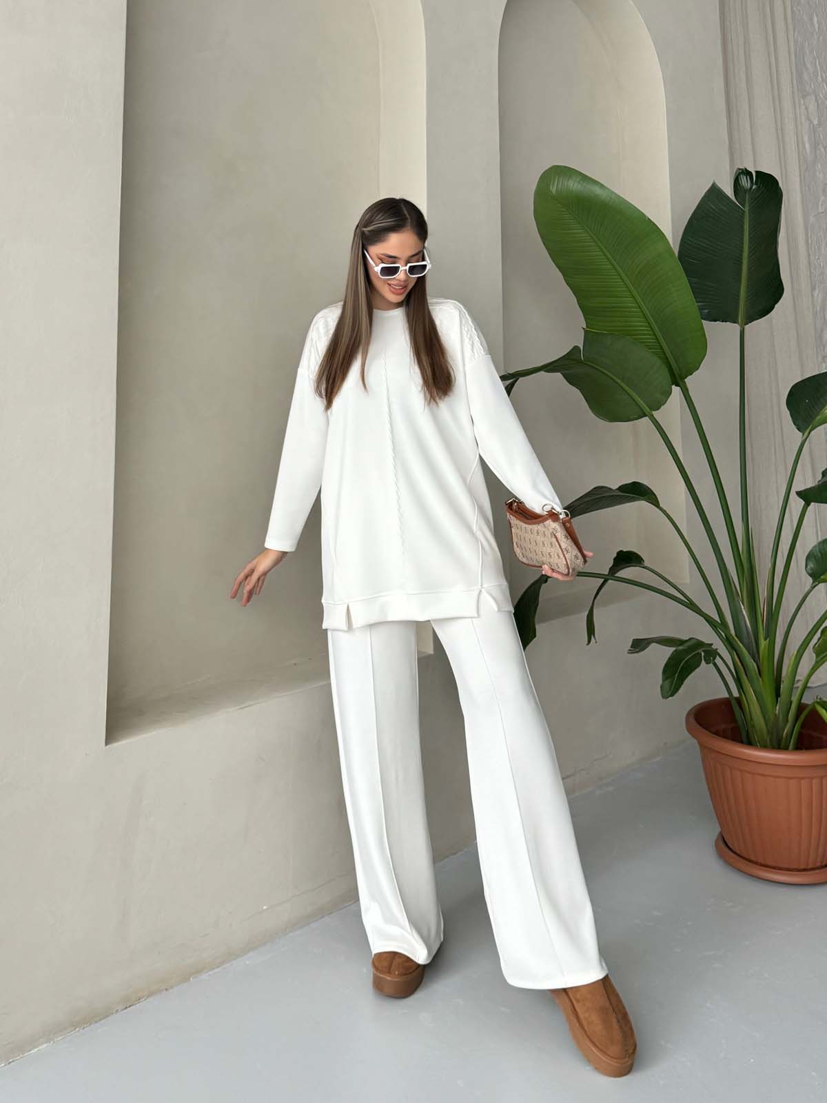 Tunik   Ön Ortası  Dikişili