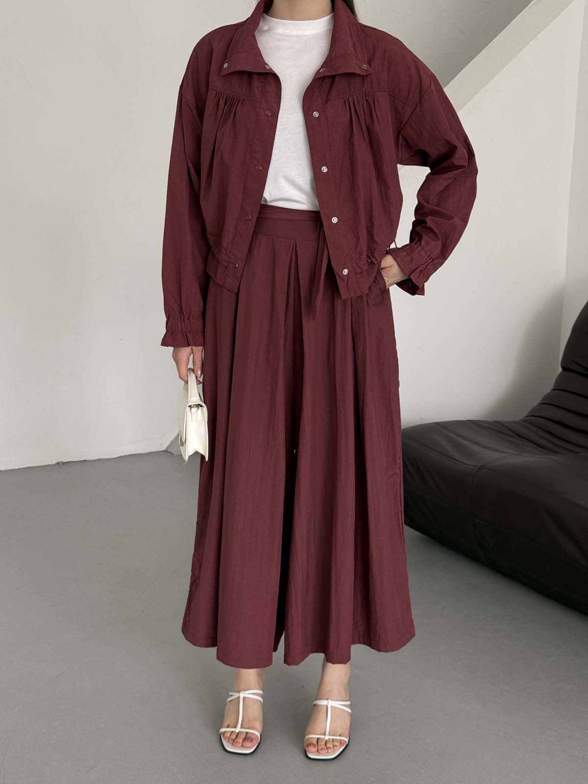 Kuşaklı Pantolon Etek