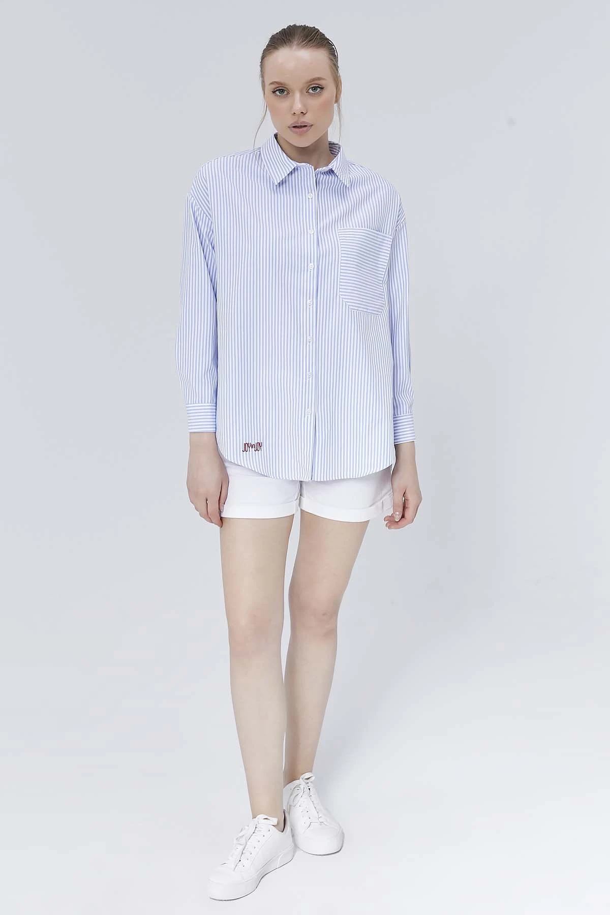 Joy in  Joy  Nakışlı  Gömlek