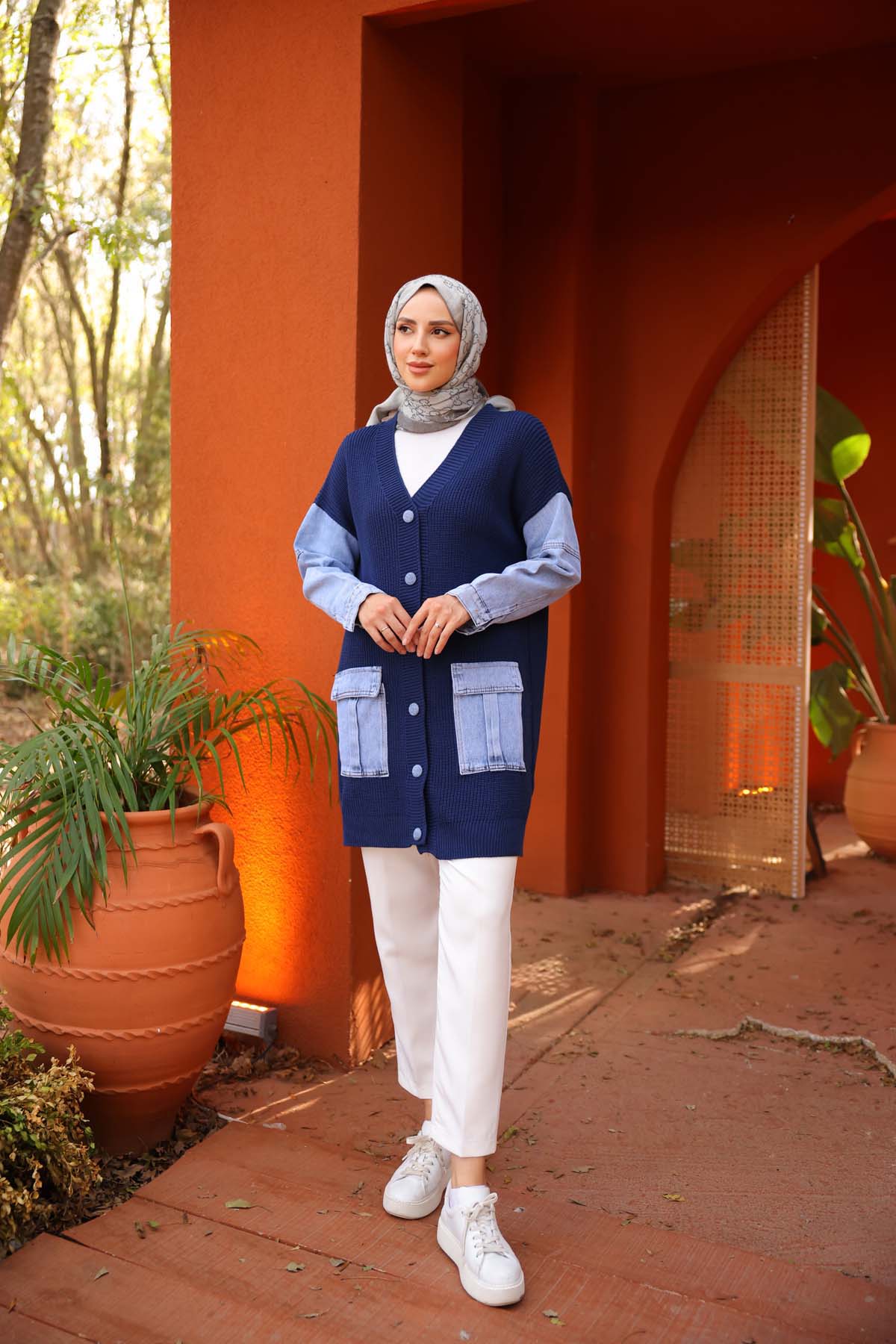 Kotonit KotKollu Kot Cepli Ceket