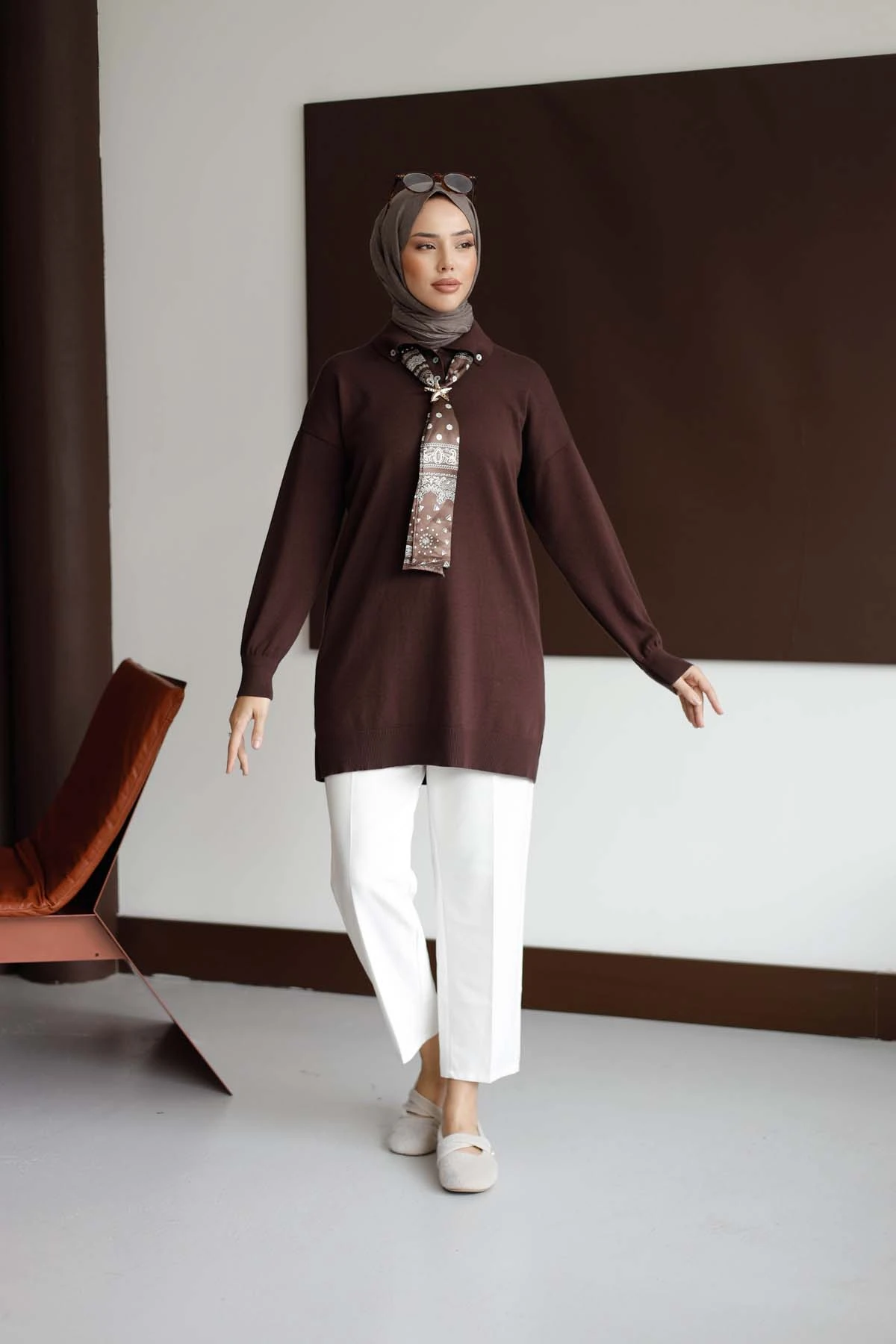 Korsman Flarlı Tunik