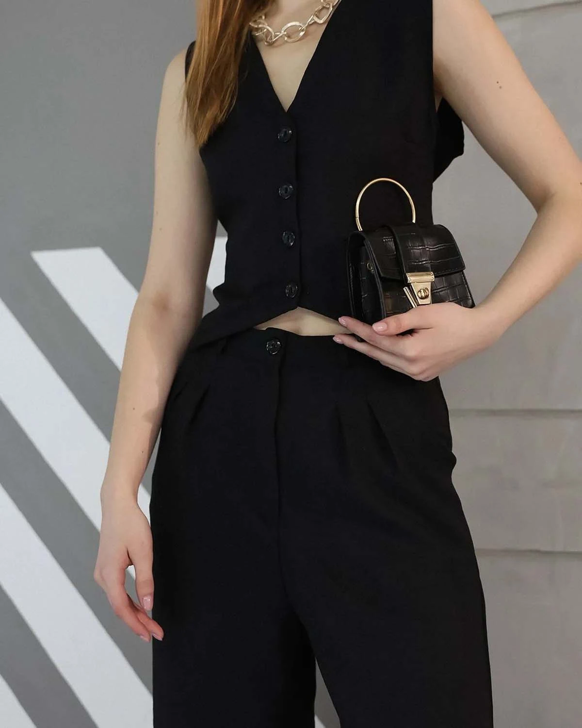 İkili Salaş Yelek Takım