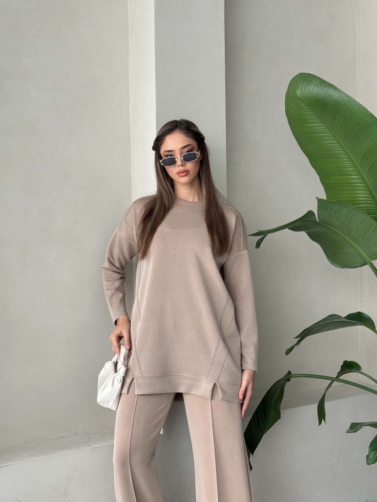 Tunik  Yanı  Dikişli