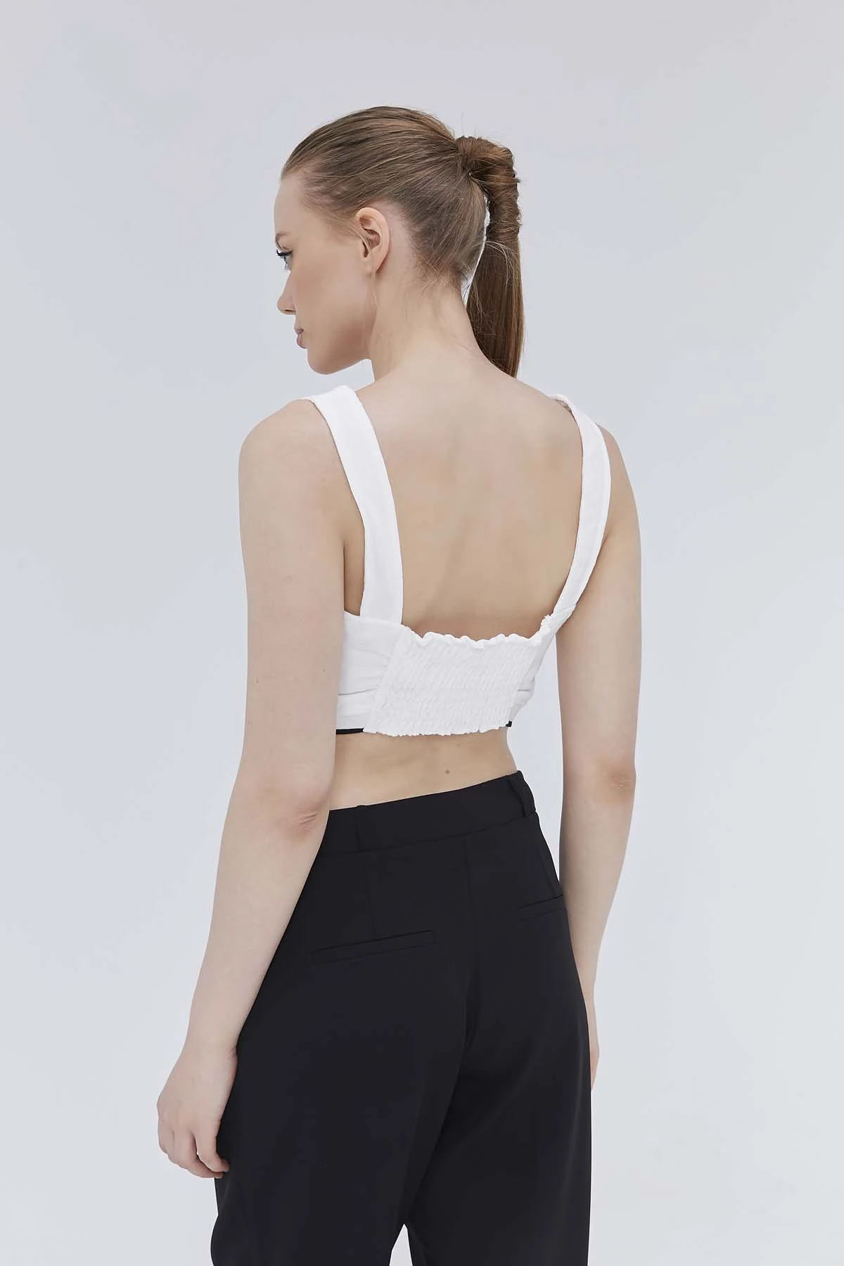 Kısa Crop Bluz Atlet