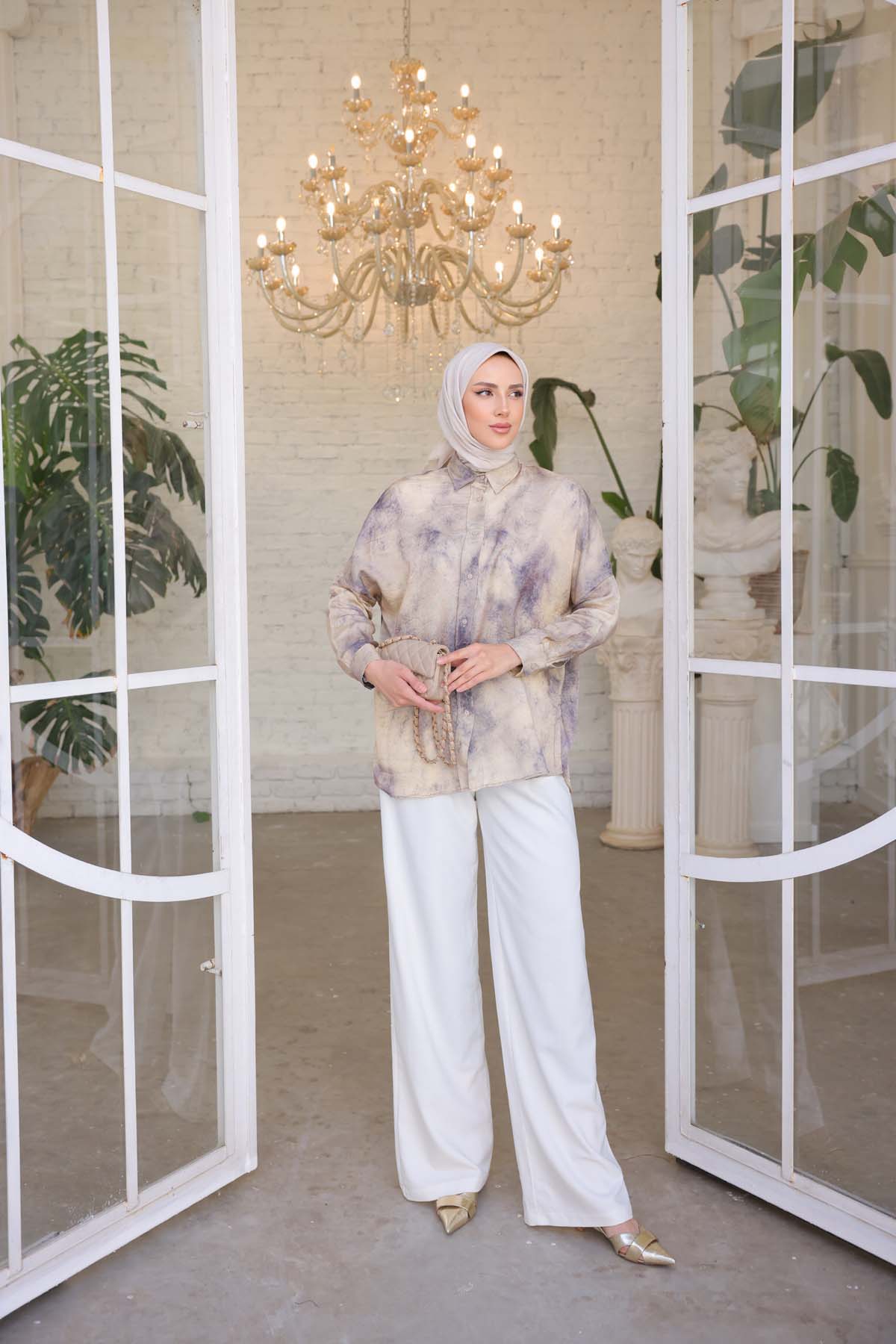 Batik Desenli  Gömlek