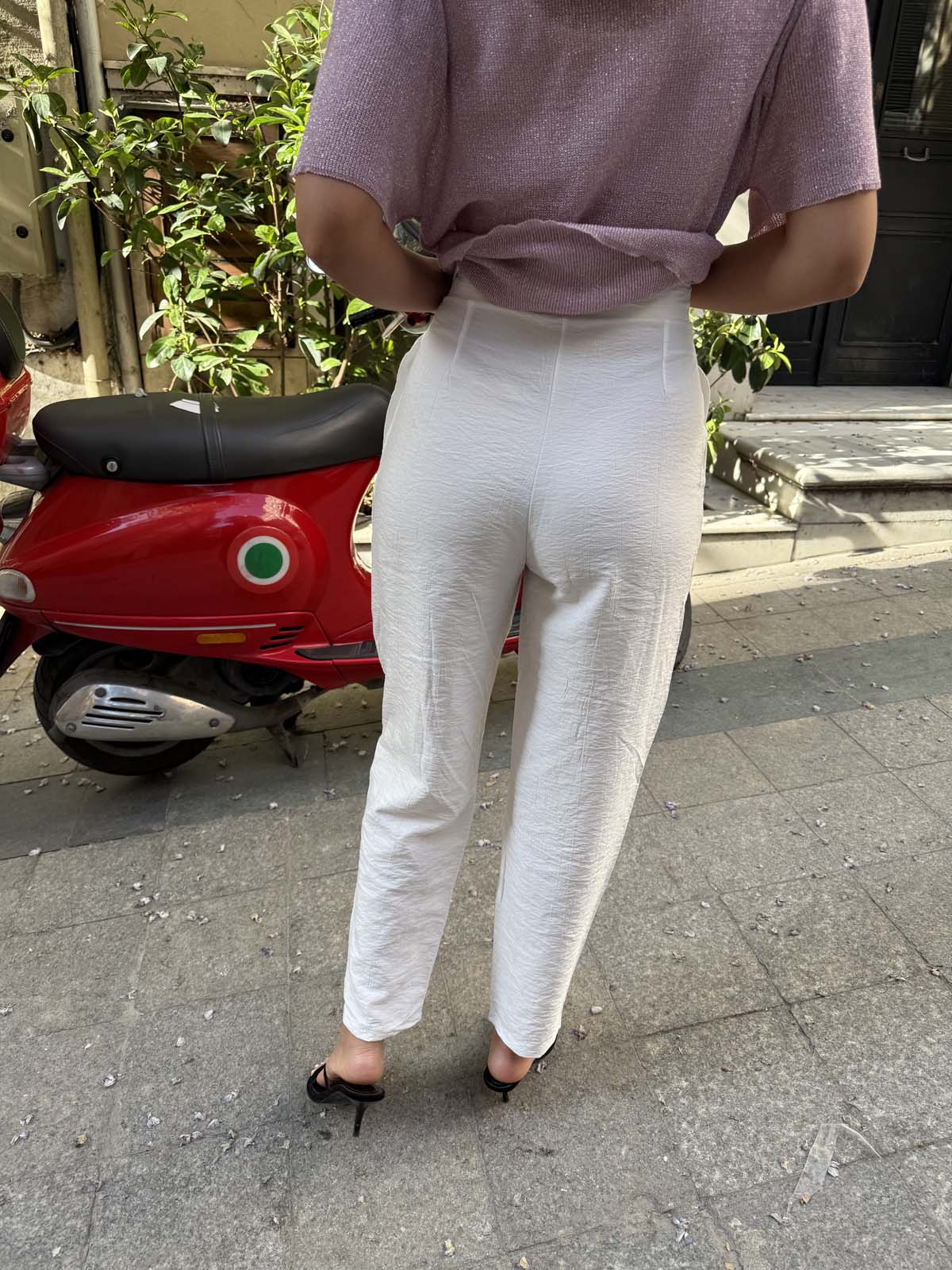 Çift  Pileli  Pantolon