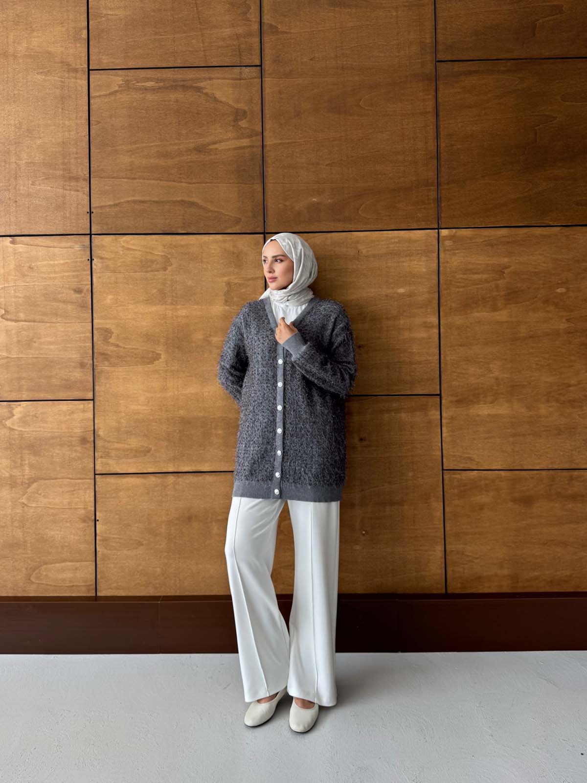 Korsman Ponpon Sakal Ceket