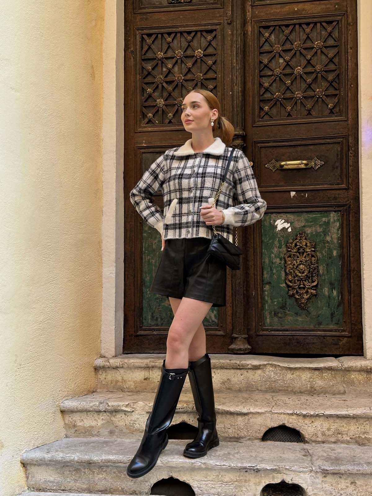 Angora Kareli Cepli Mont