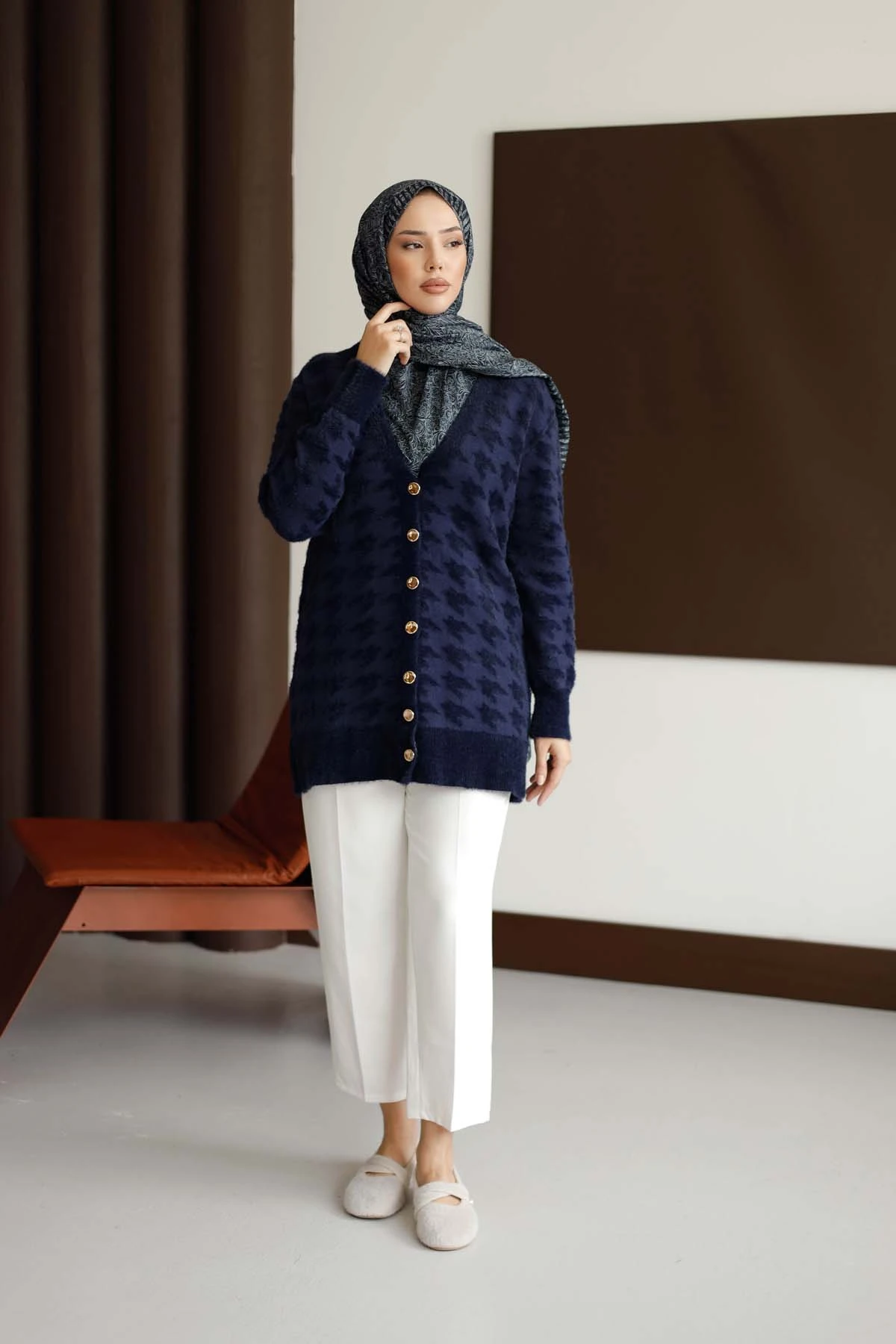 Korsman Angora Detaylı Ceket