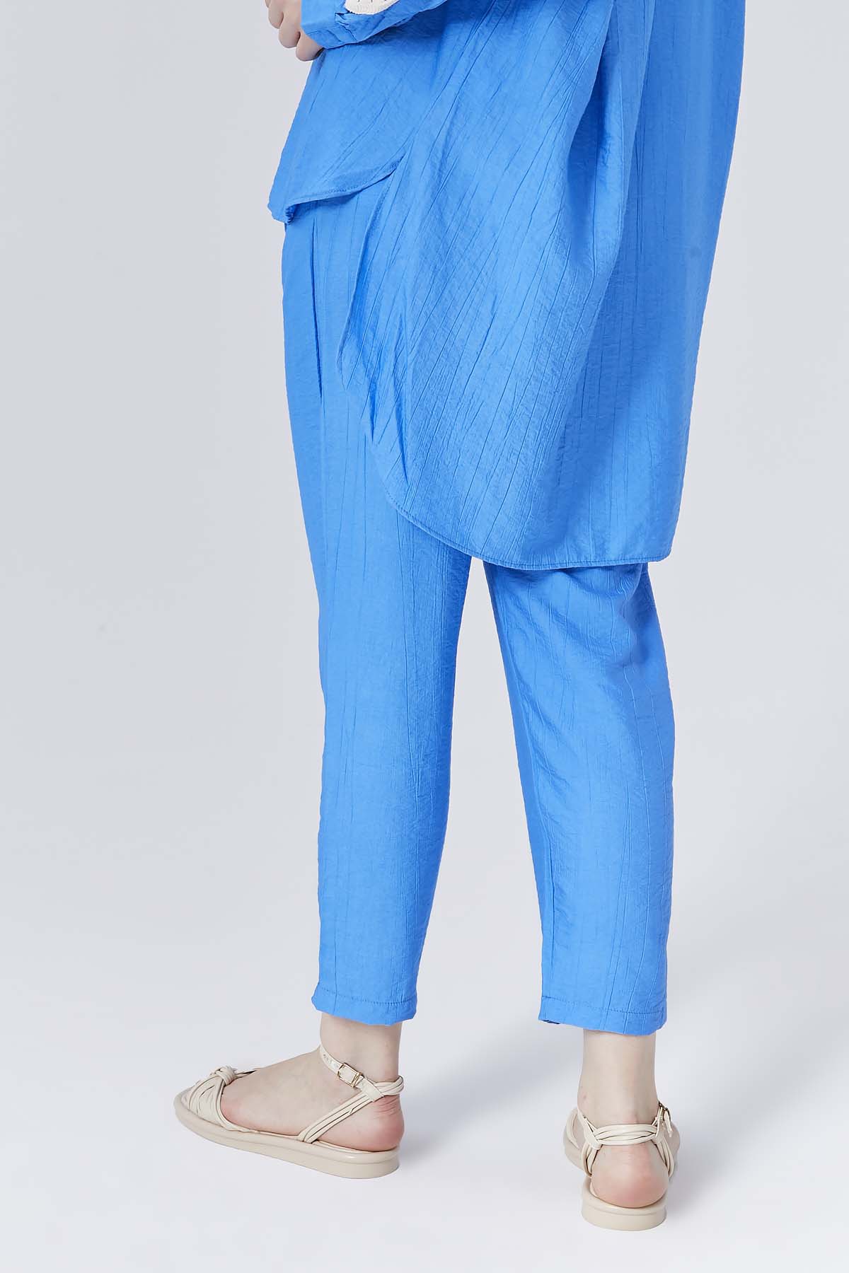 Çift Kopanagili Arkas Koluı Uzun Önü Kısa Gömlek