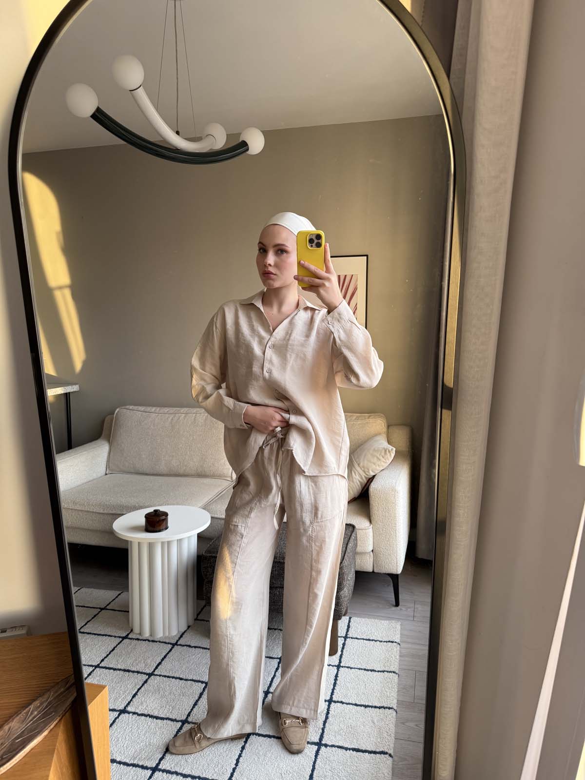 Önü  Kuplu  Cepli  Pantolon