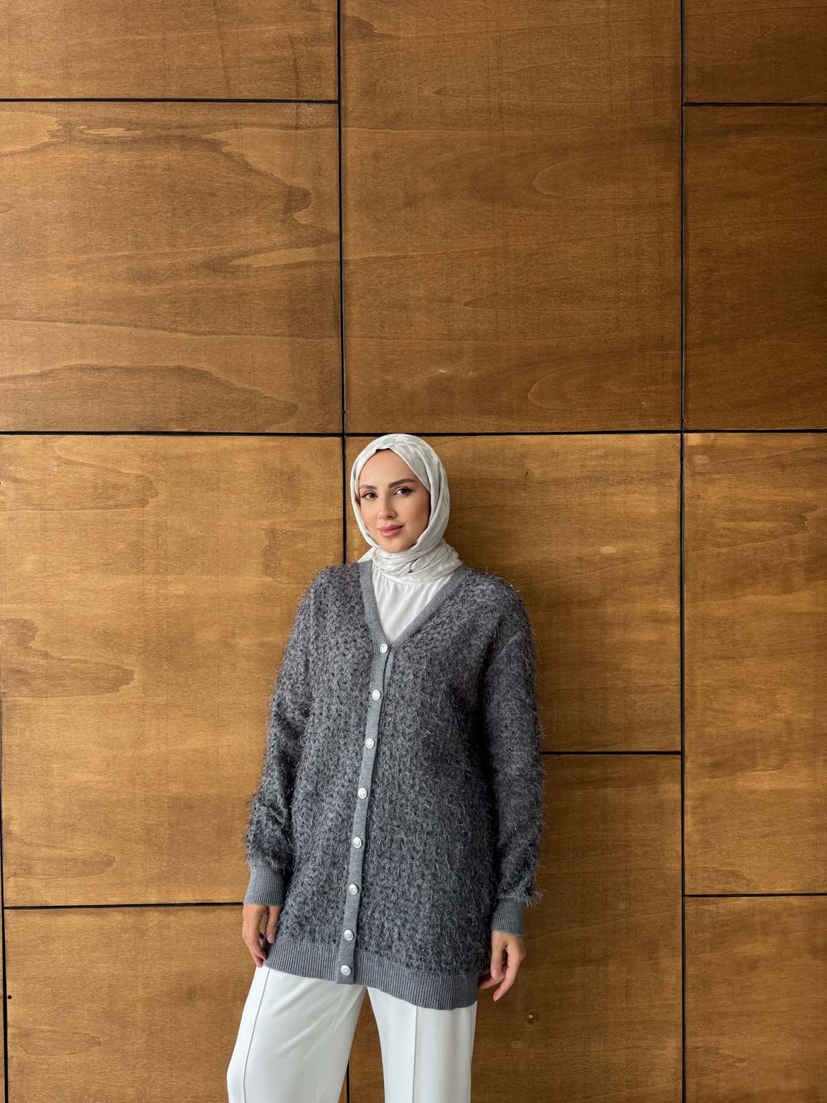 Korsman Ponpon Sakal Ceket