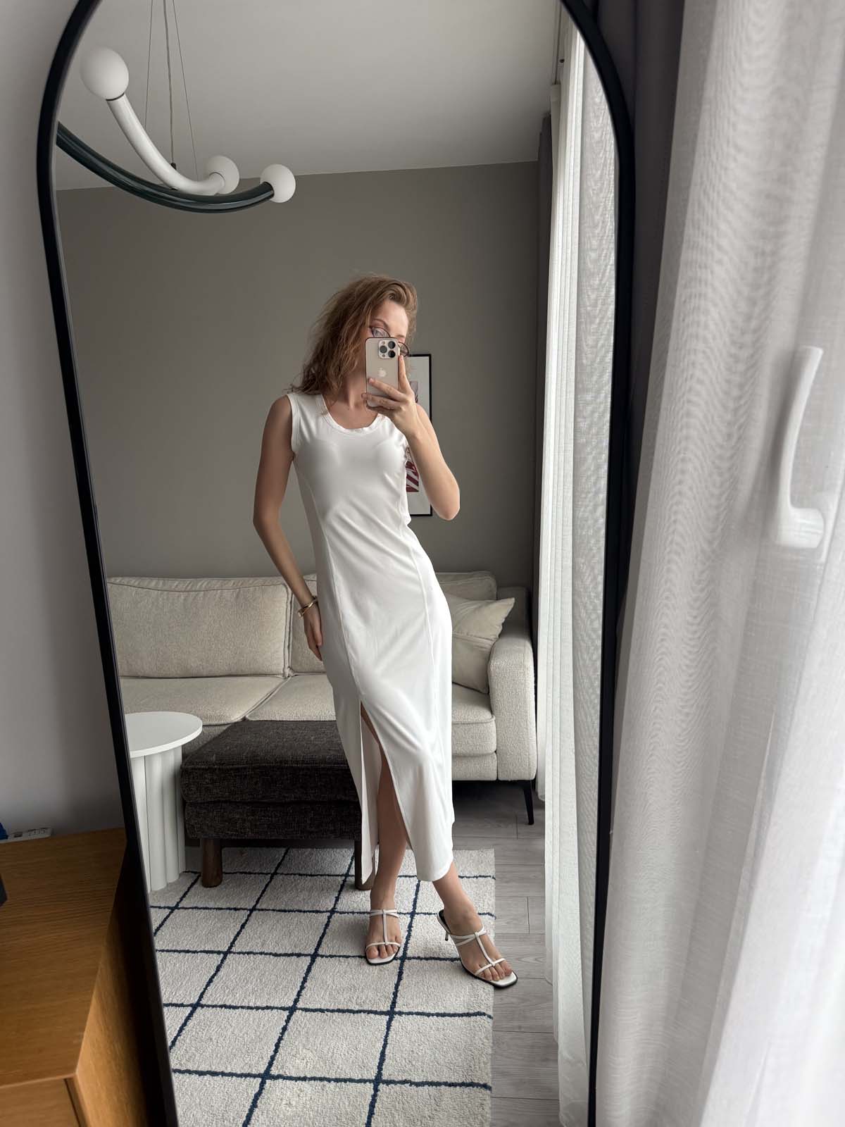 YIRTMAÇLI PENYE ELBİSE