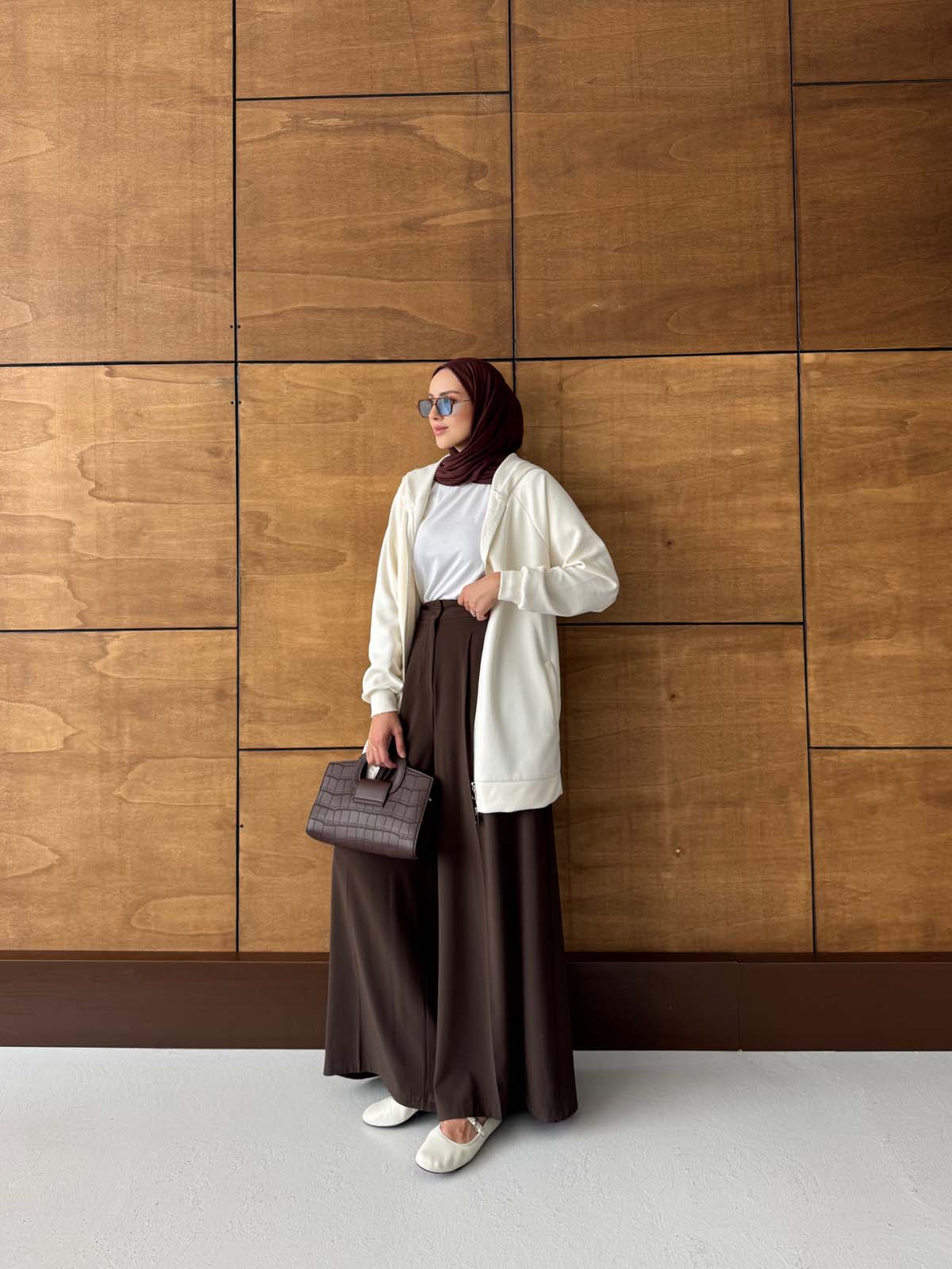 Modern Tasarım Sweatshirt Ceket