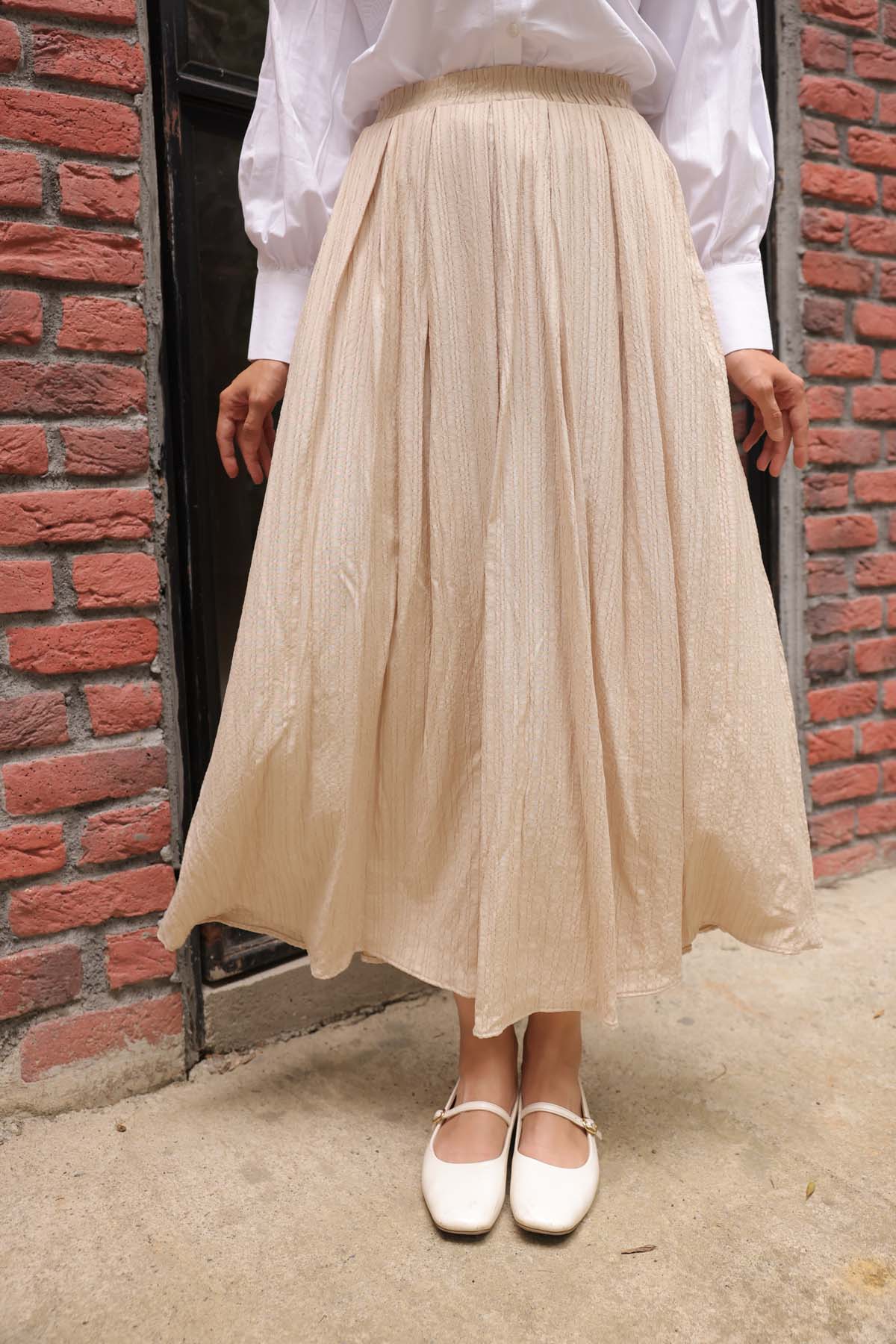 Beli Lastikli  Klasik  Etek